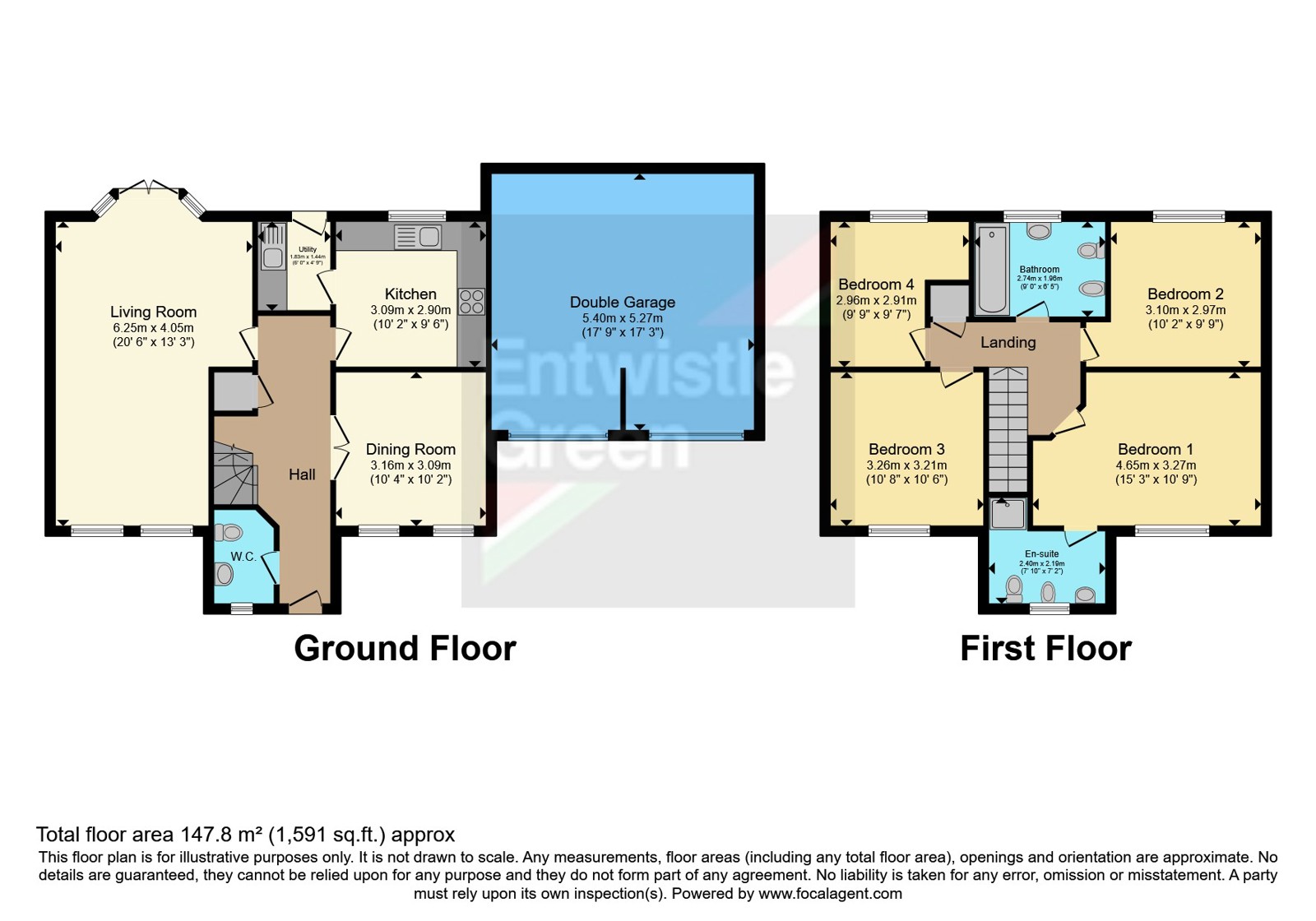 8, Greenhill Place, Merseyside floorplan