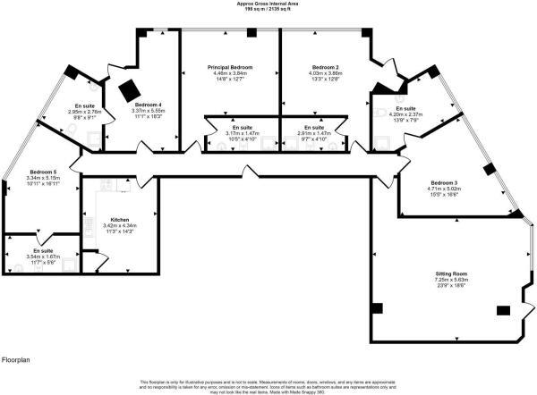 198 Sentinel House, Surrey Street, NORWICH floorplan