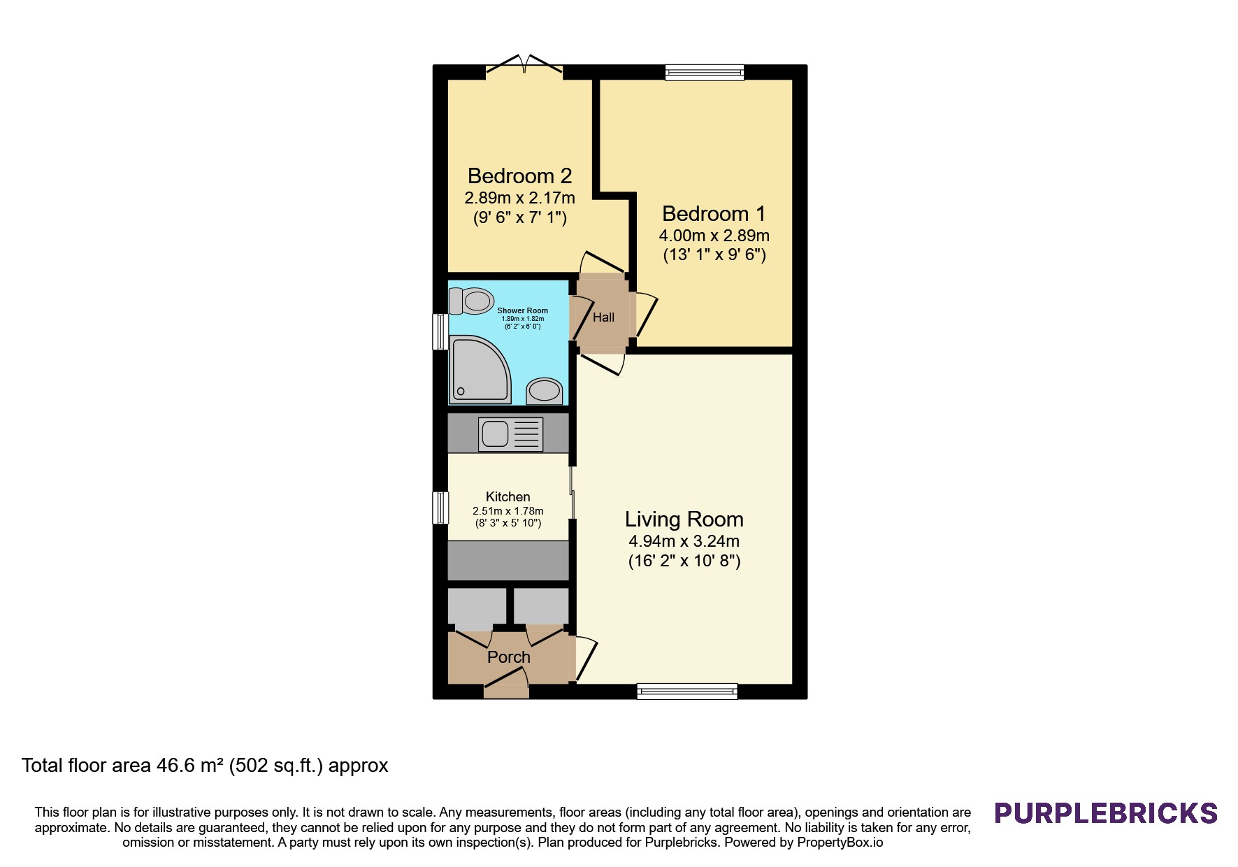 16, Smythe Close, Clacton-on-Sea floorplan