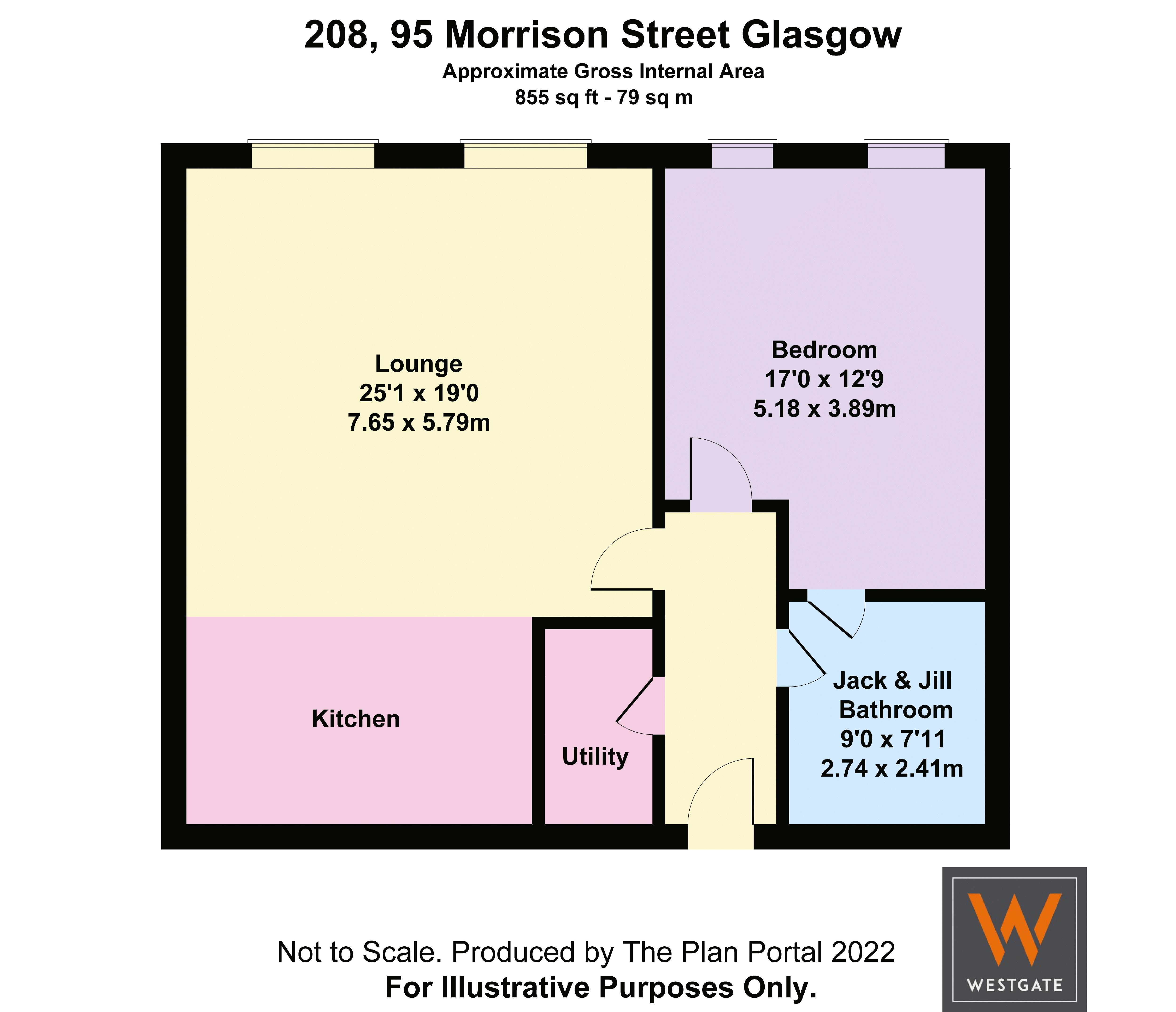 Morrison Street, Glasgow G5, 1 bedroom flat for sale 60471122