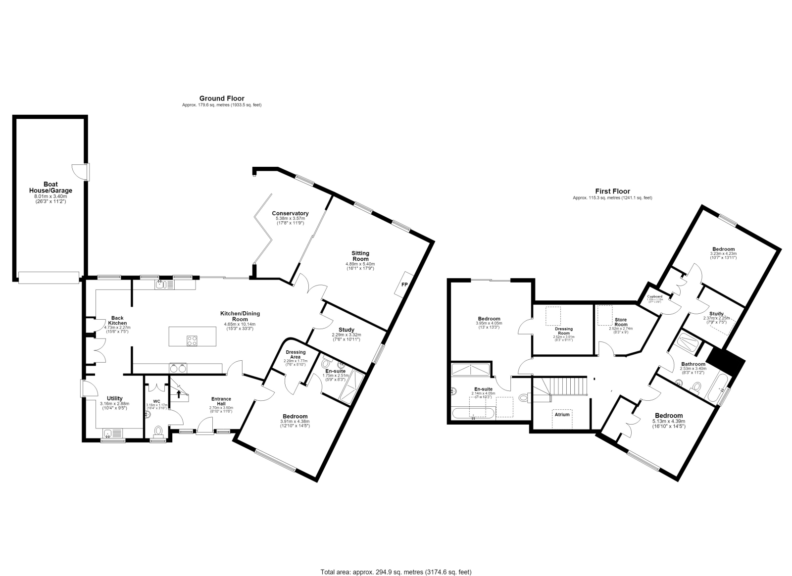 Tregorlewin, Sycamore Close, Rock floorplan