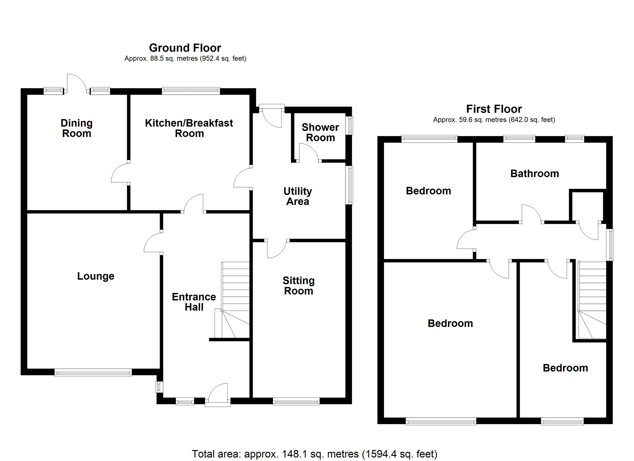 3 Bedrooms Detached house for sale in Hall Drive, North Cornelly, Bridgend CF33