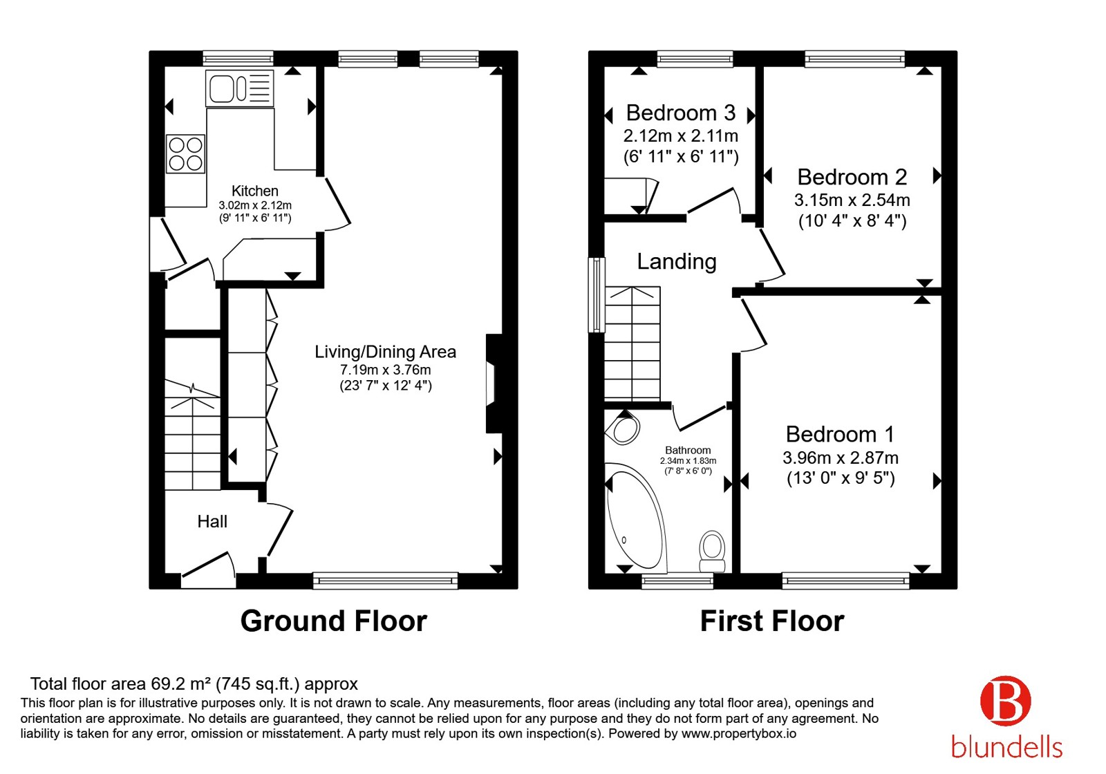 89, Moor View Road, South Yorkshire floorplan