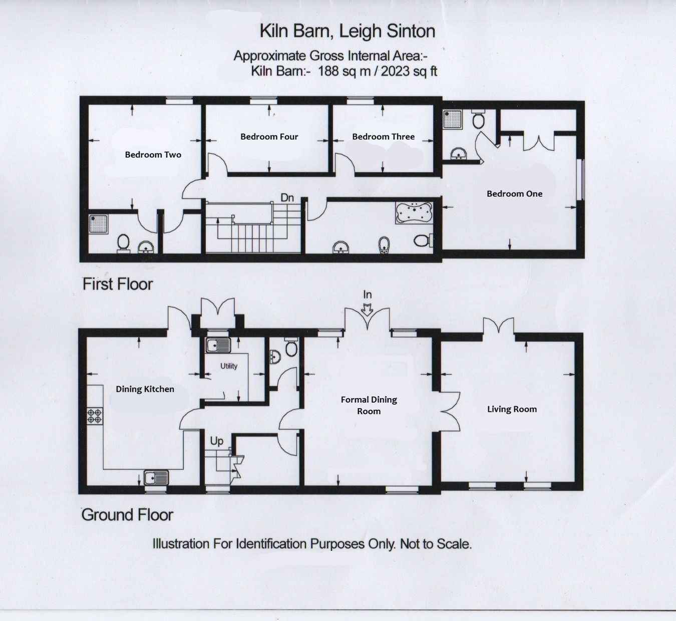 Kiln Barn, Malvern floorplan