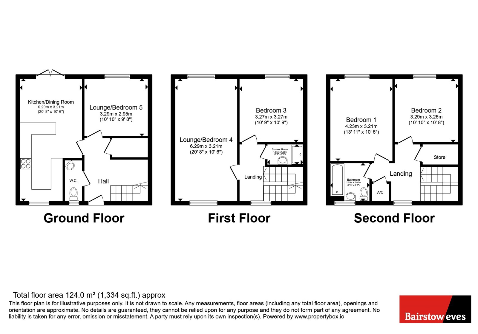 1, Hinchcliffe, Peterborough floorplan