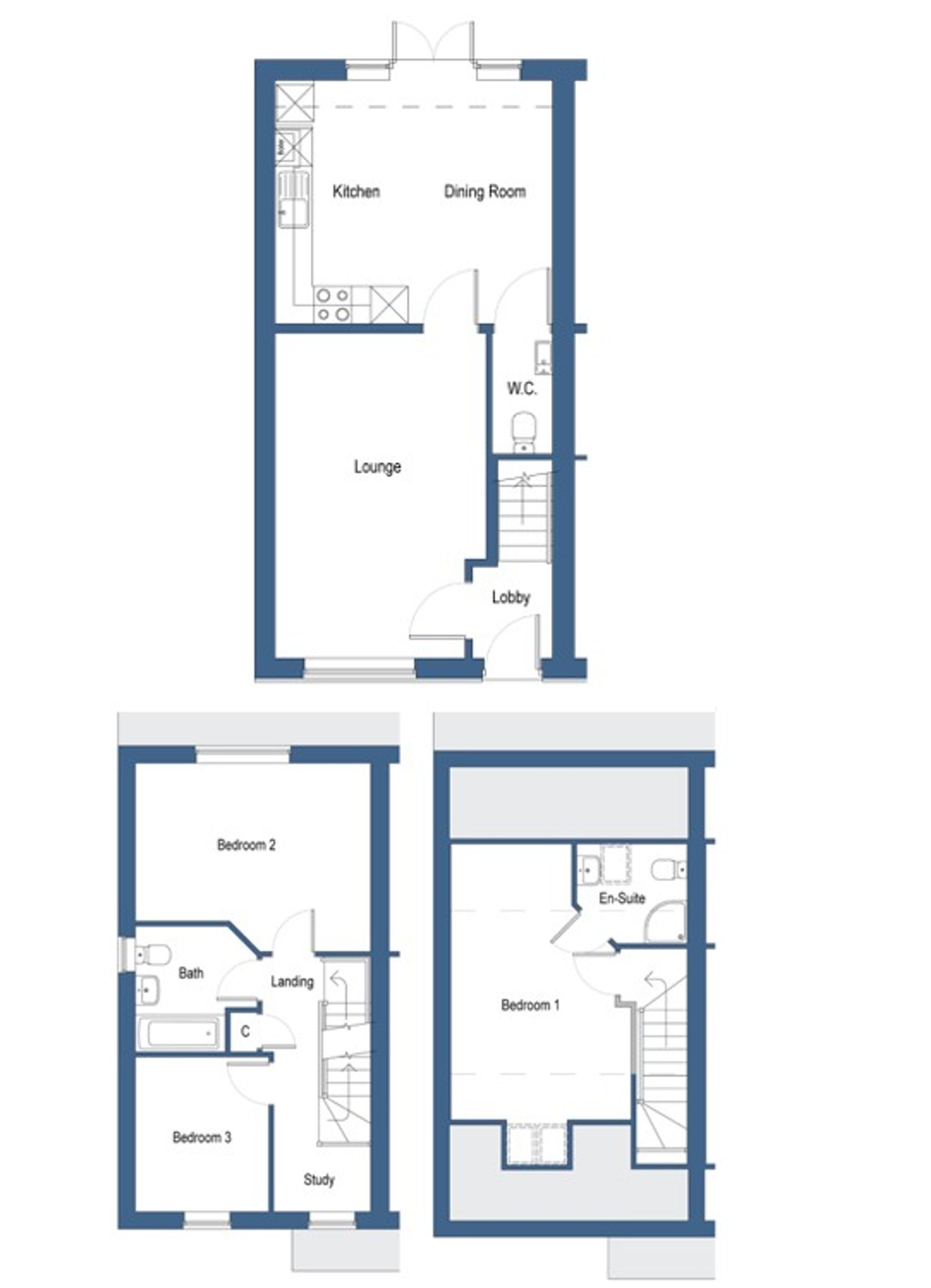 Plot 75, Plot 75, Kings Grove, Grimsby, DN32 8QN, Grimsby floorplan