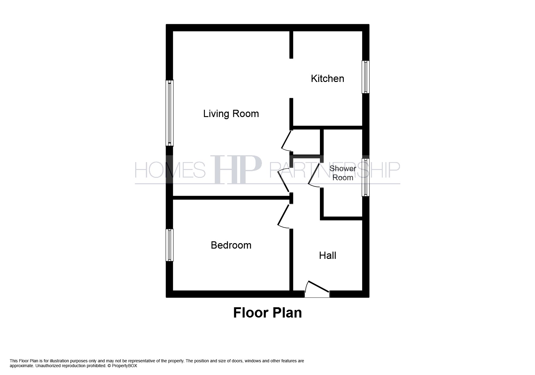 1 Bedrooms Flat to rent in Goodwin Close, Bewbush, Crawley RH11