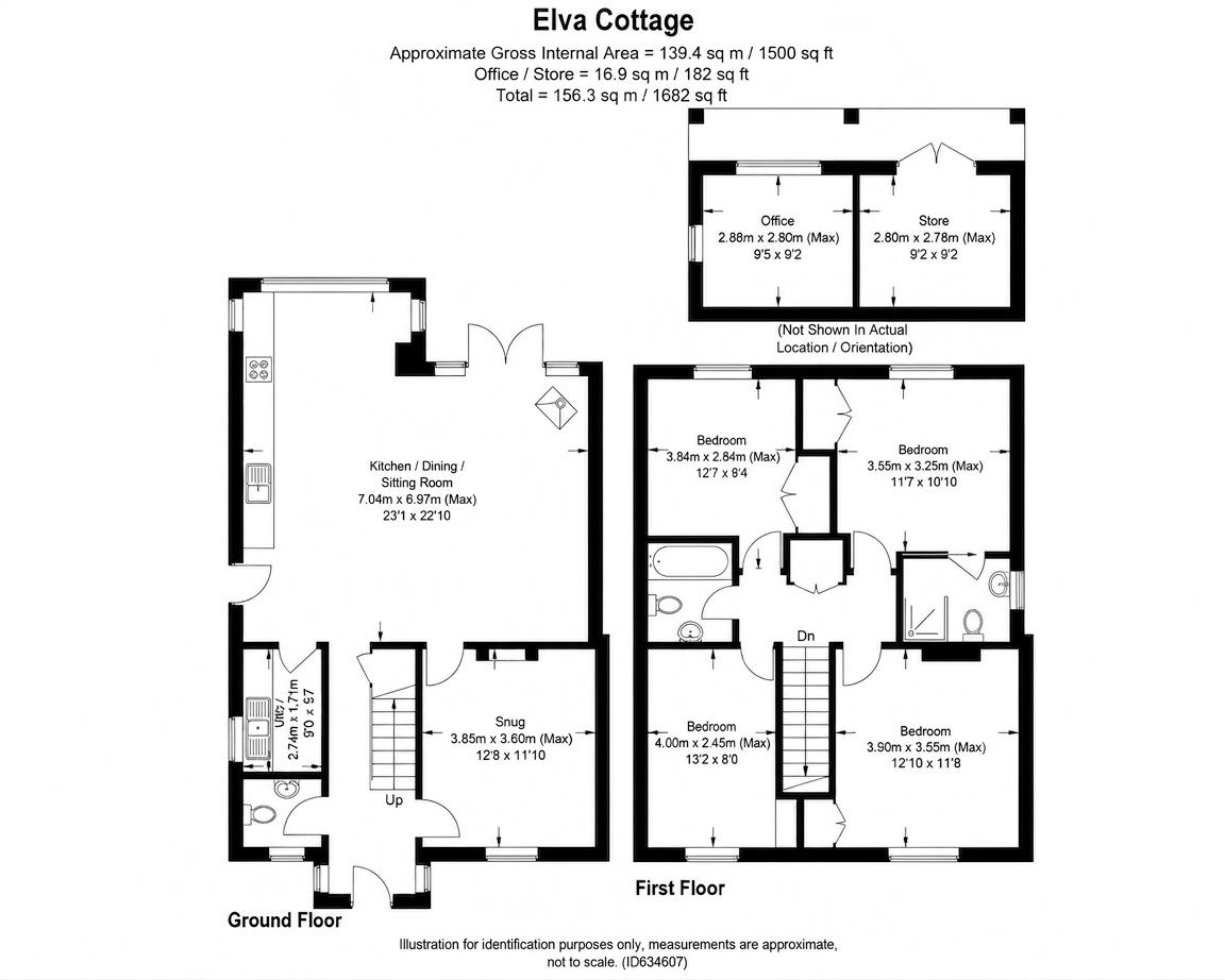 Elva Cottage, Bottlesford, Pewsey floorplan