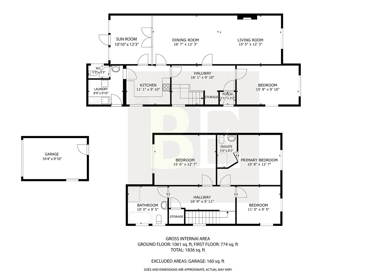 Le Coin Soleil, Tower Road, St Helier floorplan