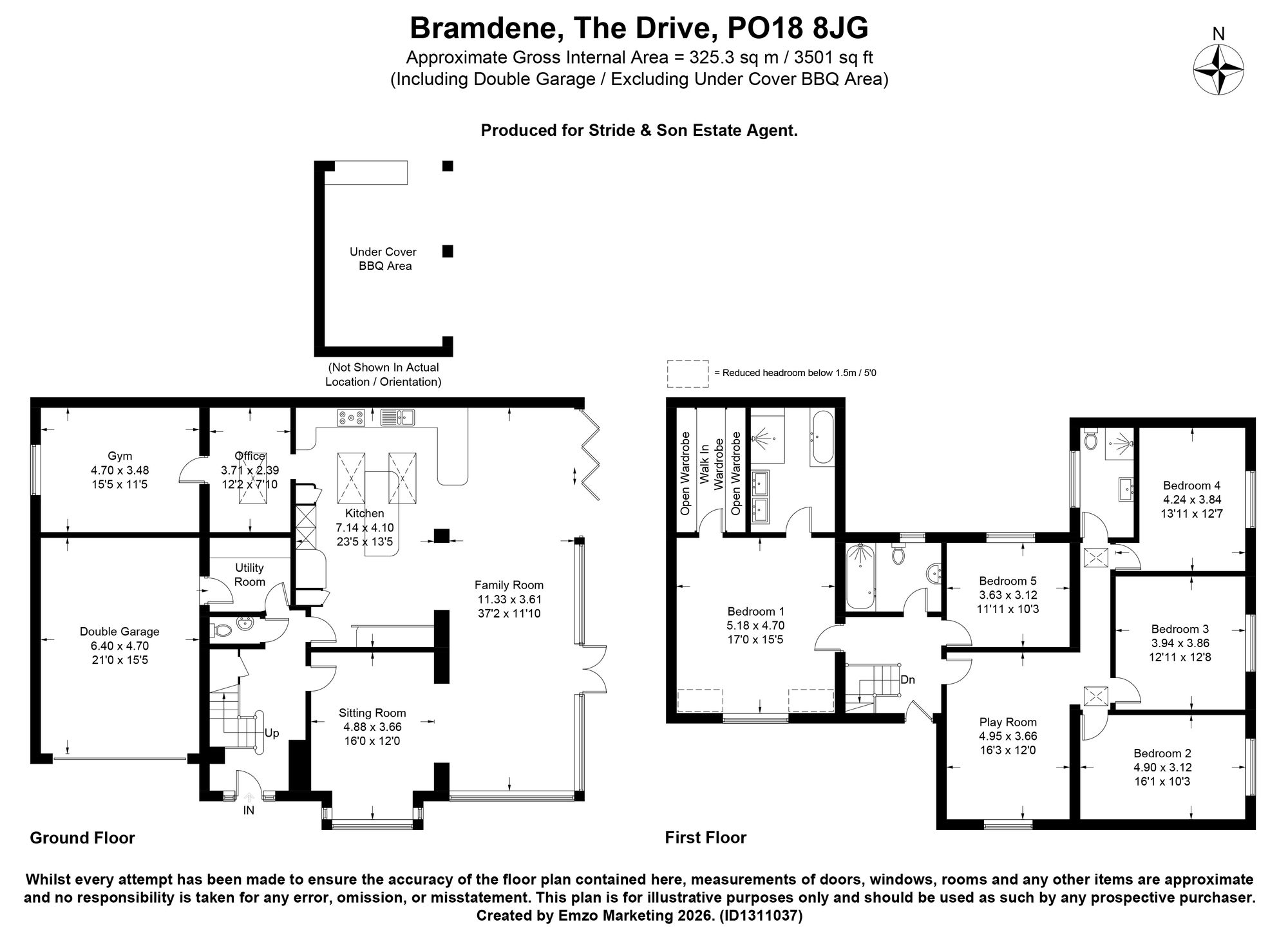 Bramdene The Drive, Chichester floorplan