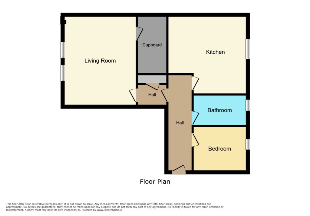 Flat 1/3, 67 Castle Street, Port Bannatyne floorplan