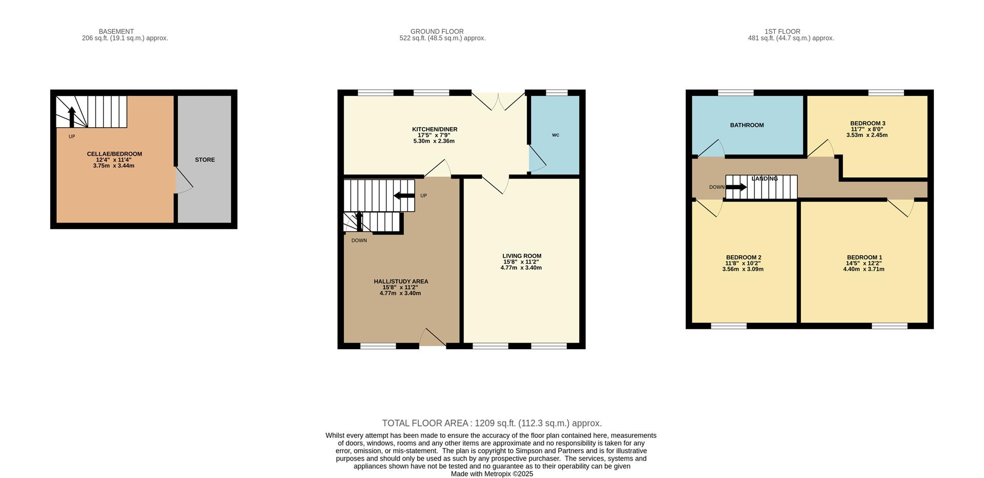 53, Huntingdon Road, Thrapston floorplan