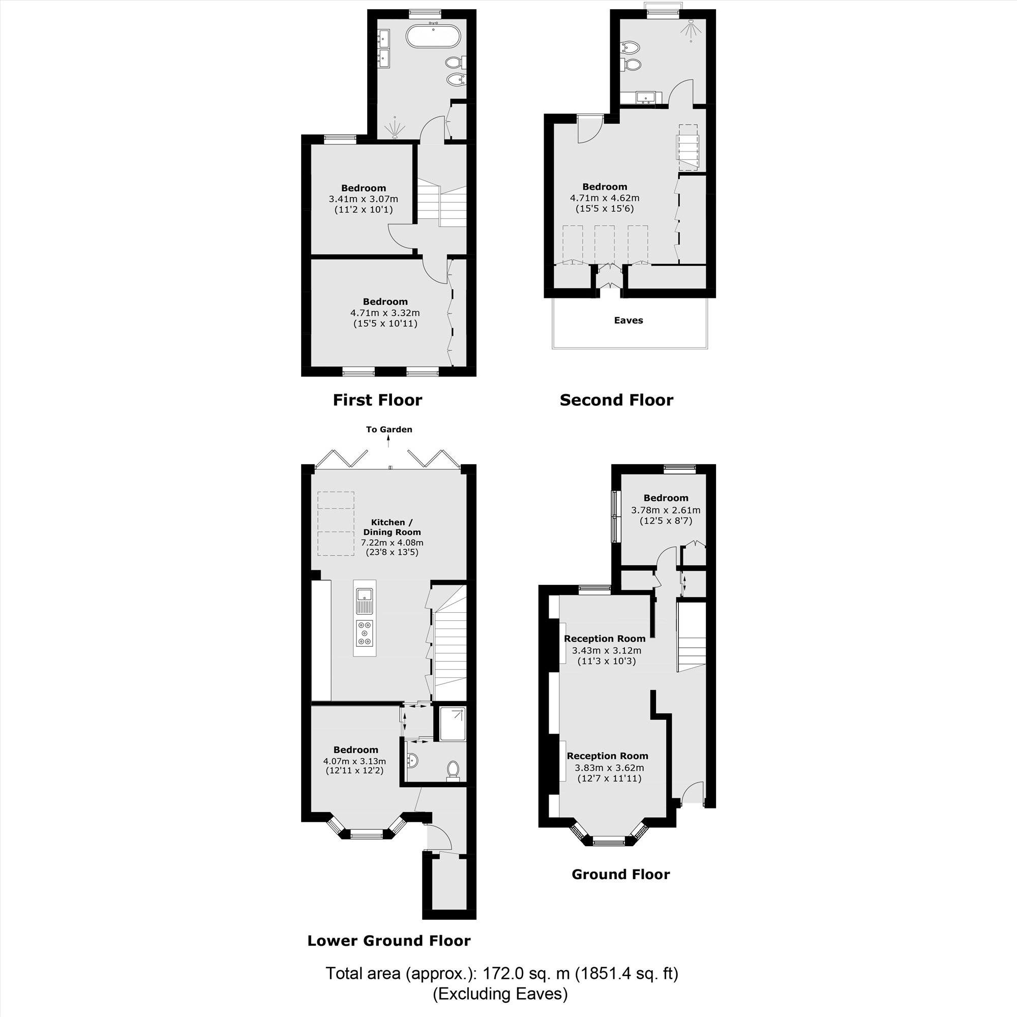 45, Tabor Road, London floorplan