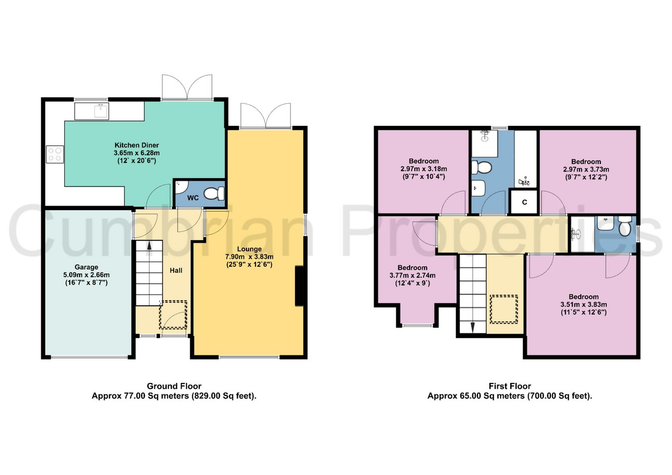 5, Edmondson Close, Brampton floorplan