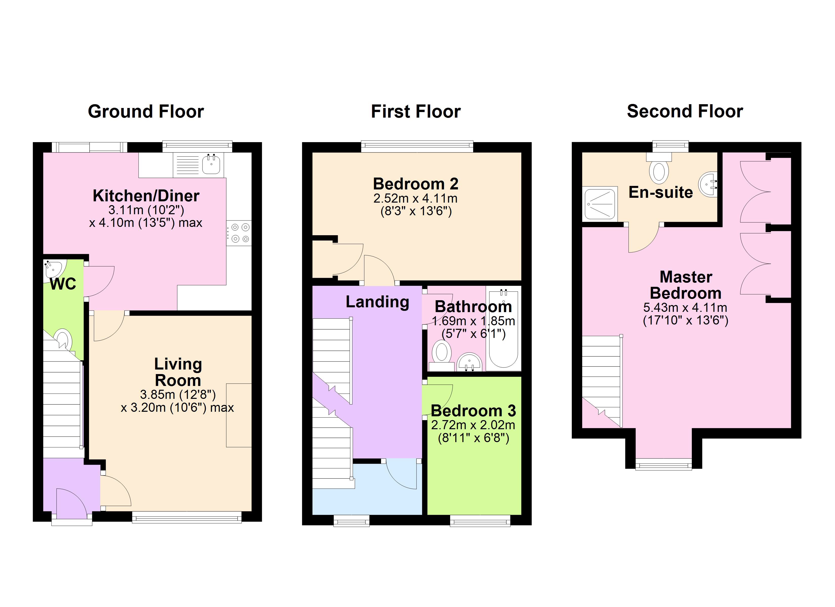 3 Bedrooms Terraced house for sale in King Oswald Road, Epworth, Doncaster DN9