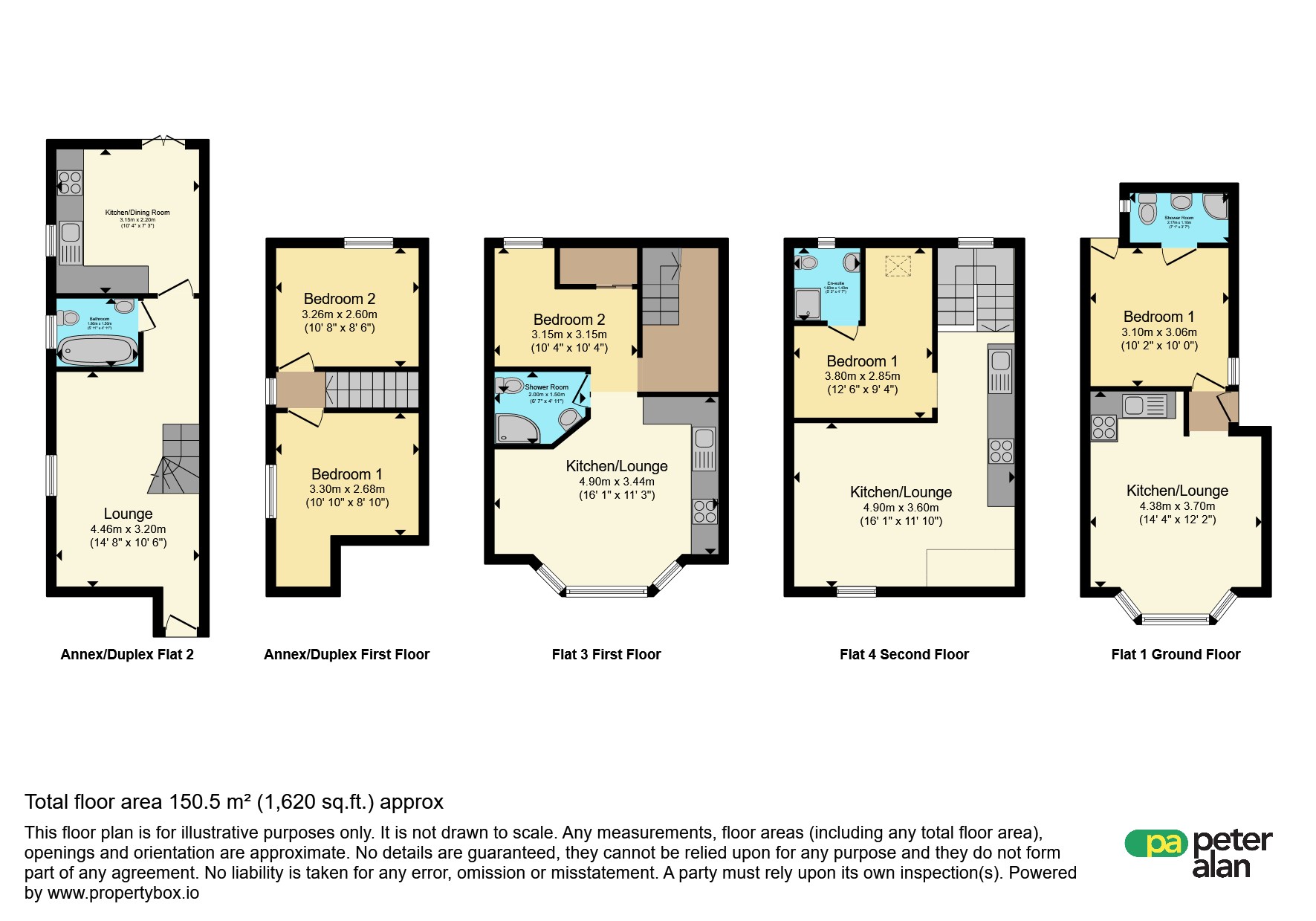 83, Claude Road, Cardiff floorplan
