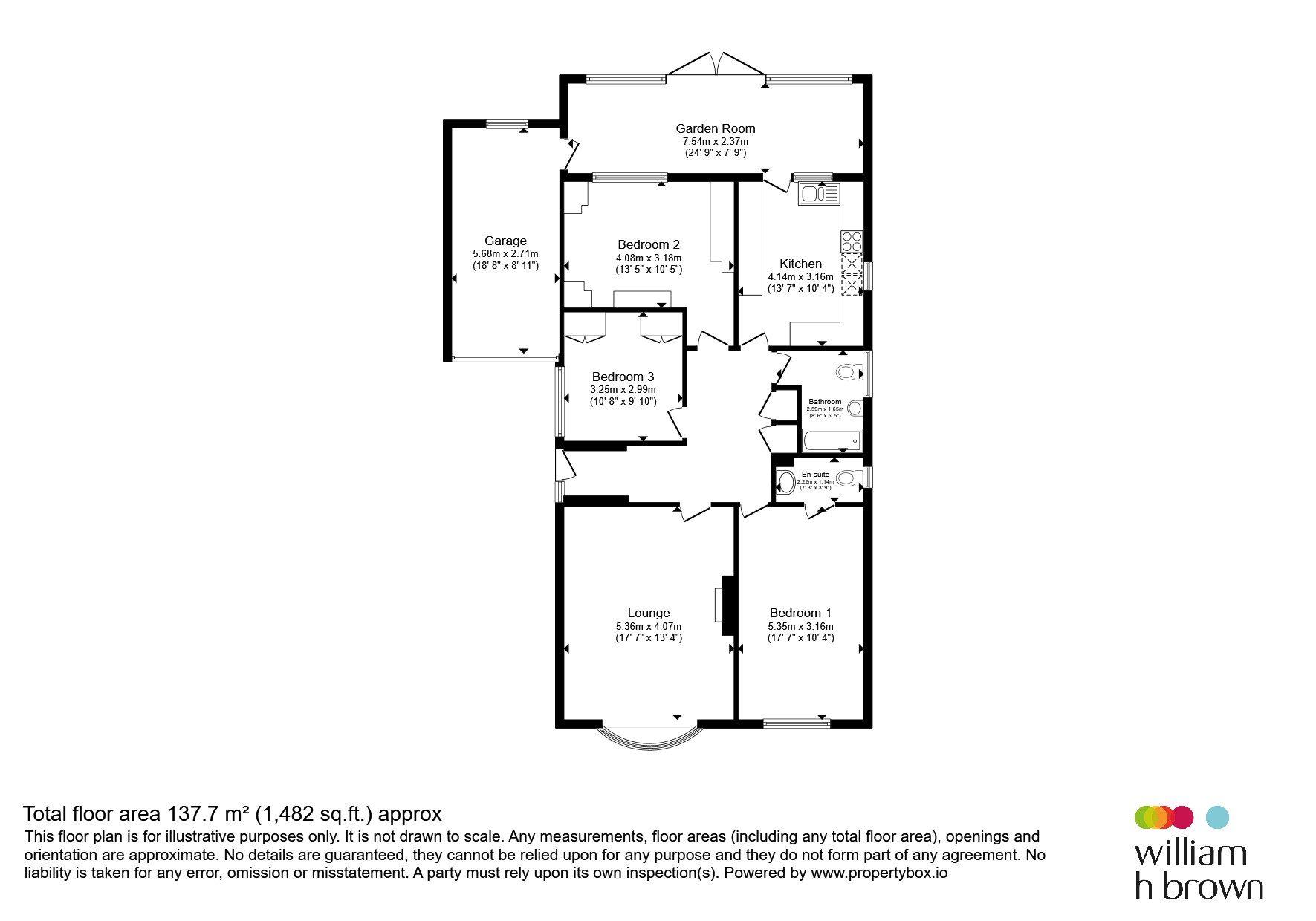 6, Rowan Way, Boston floorplan