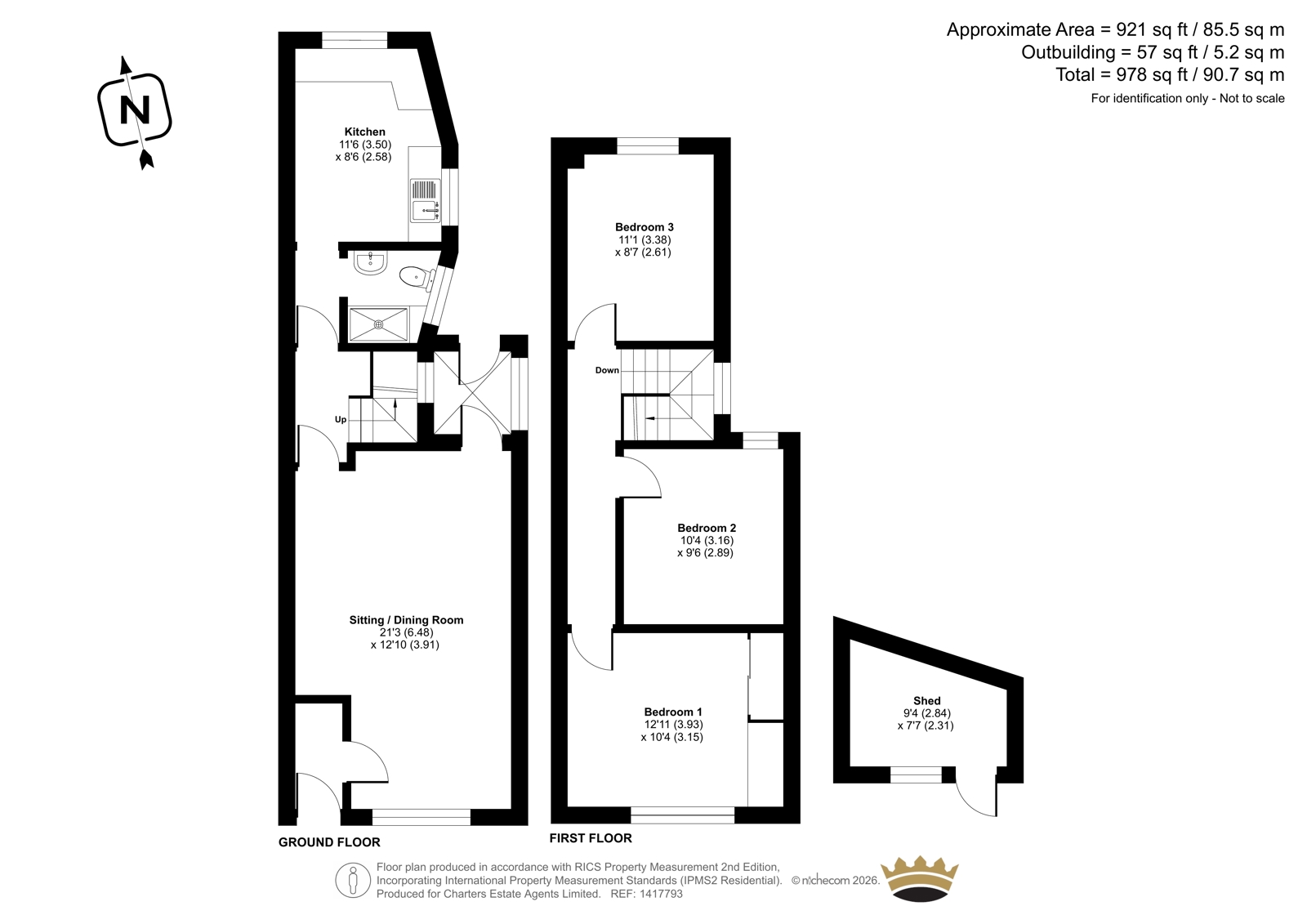 11, Forton Road, Hampshire floorplan