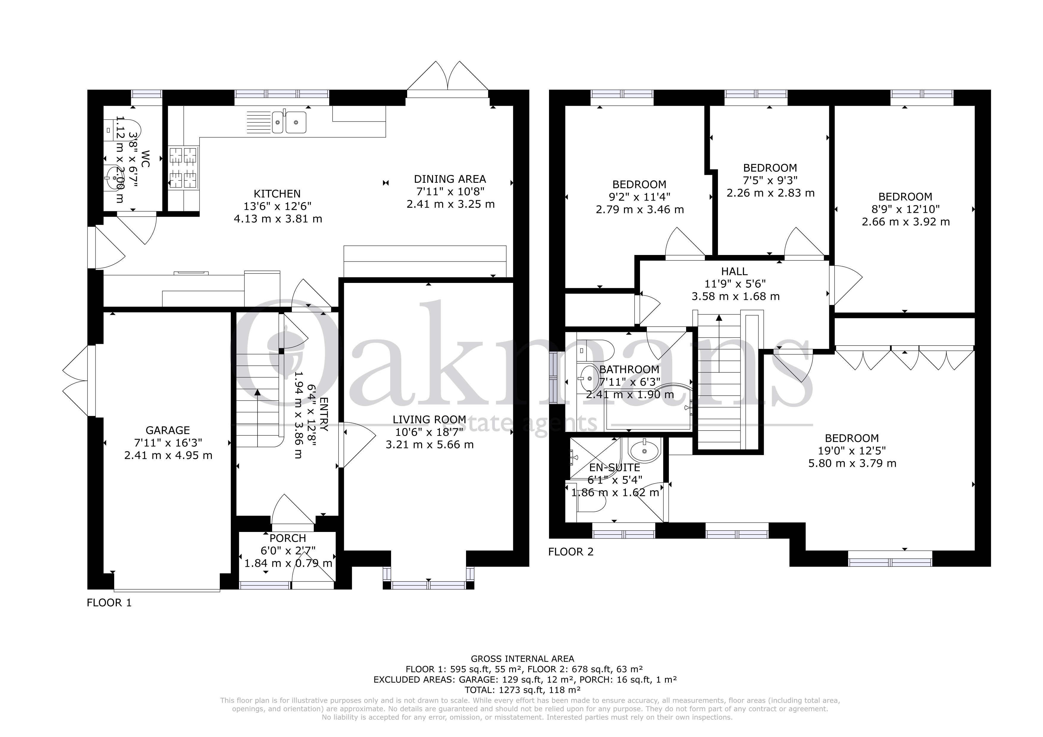 205, LEY HILL FARM ROAD, BIRMINGHAM floorplan