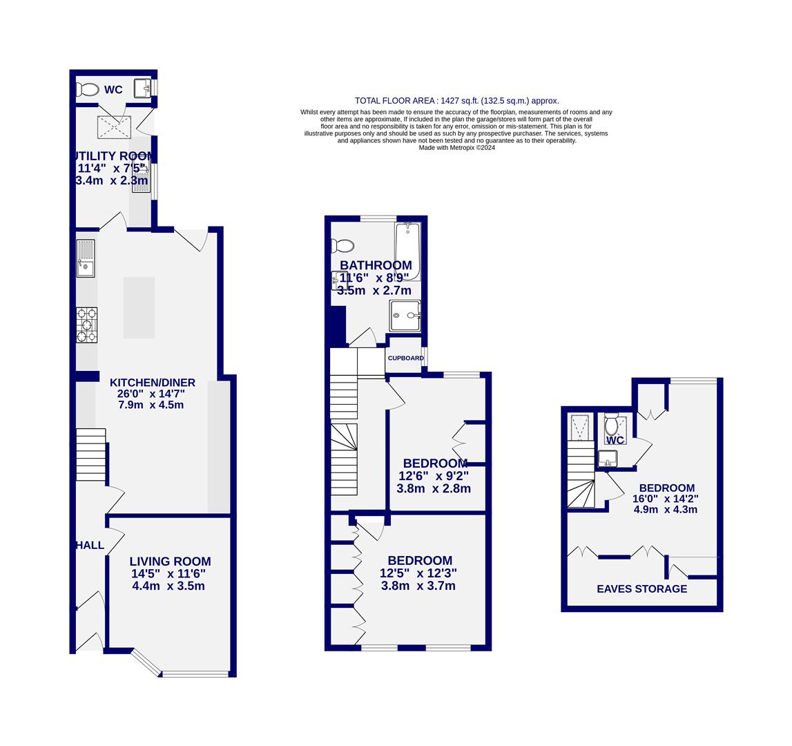 North Parade, York floorplan