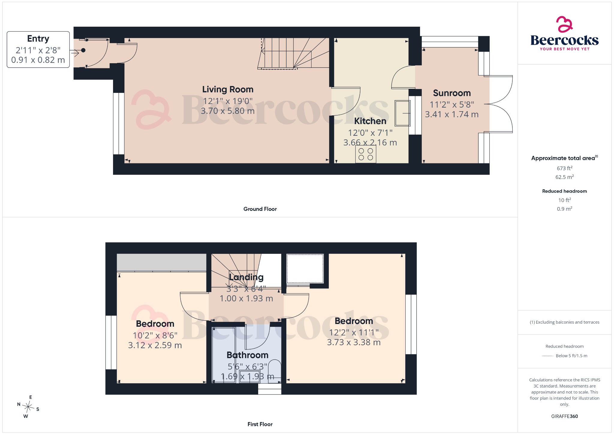 2, Greylees Avenue, Hull floorplan