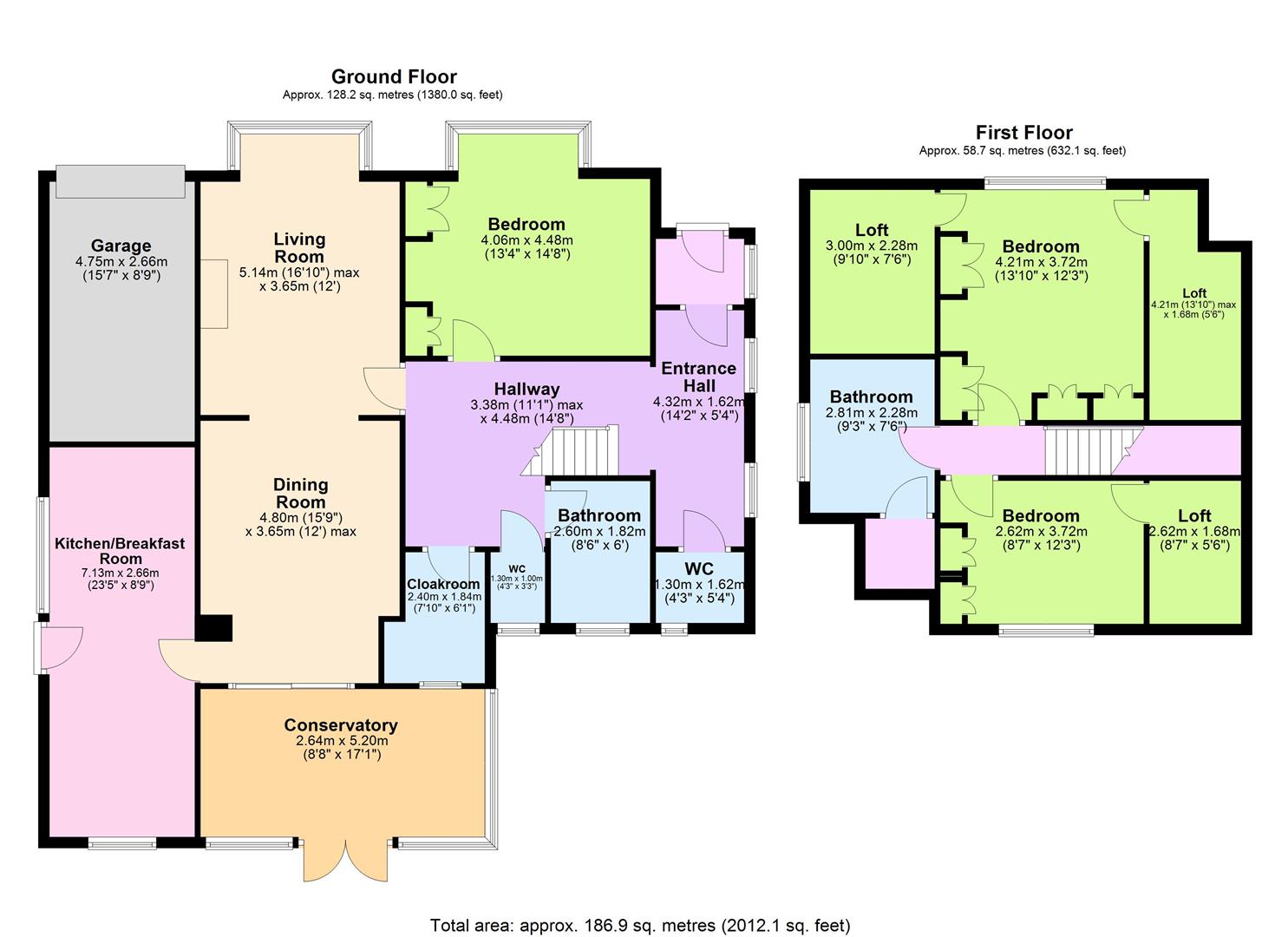 28, Hythe Road, Worthing floorplan