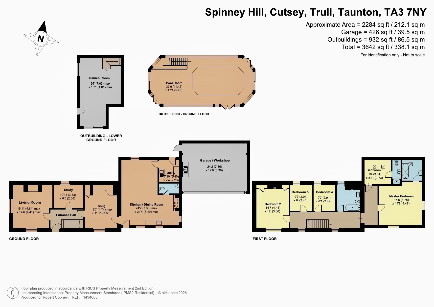 Spinney Hill, Taunton floorplan
