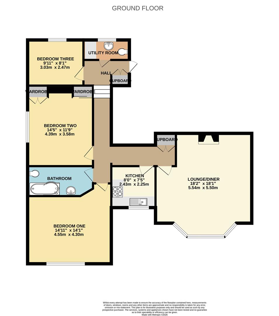 3 Chart Court, Hastings Road, Bexhill-On-Sea floorplan