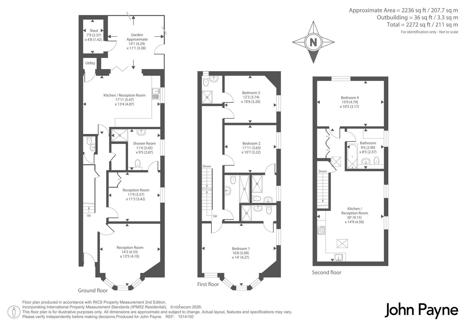 67, Azof Street, London floorplan