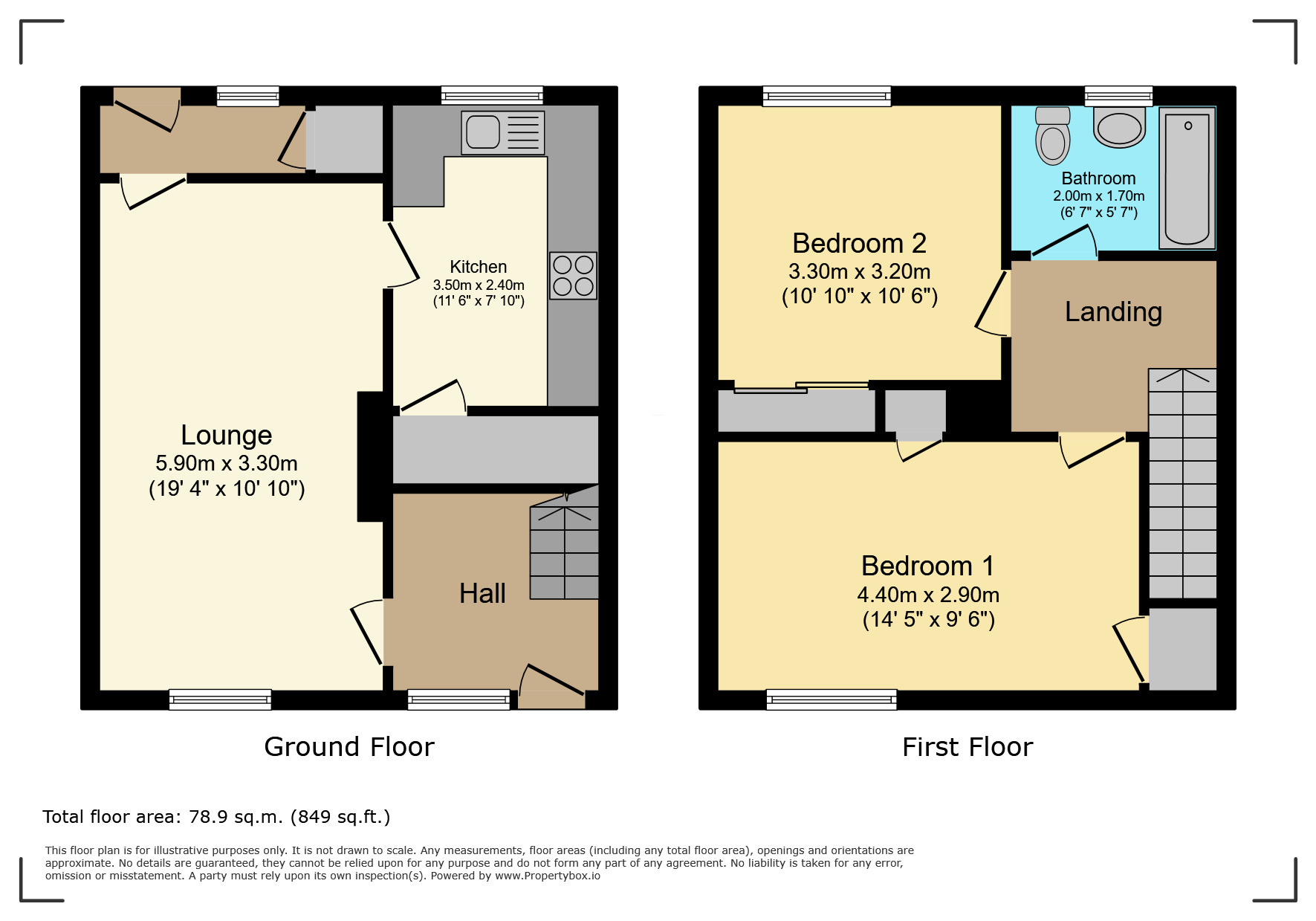 81, Broad Street, Cowdenbeath floorplan