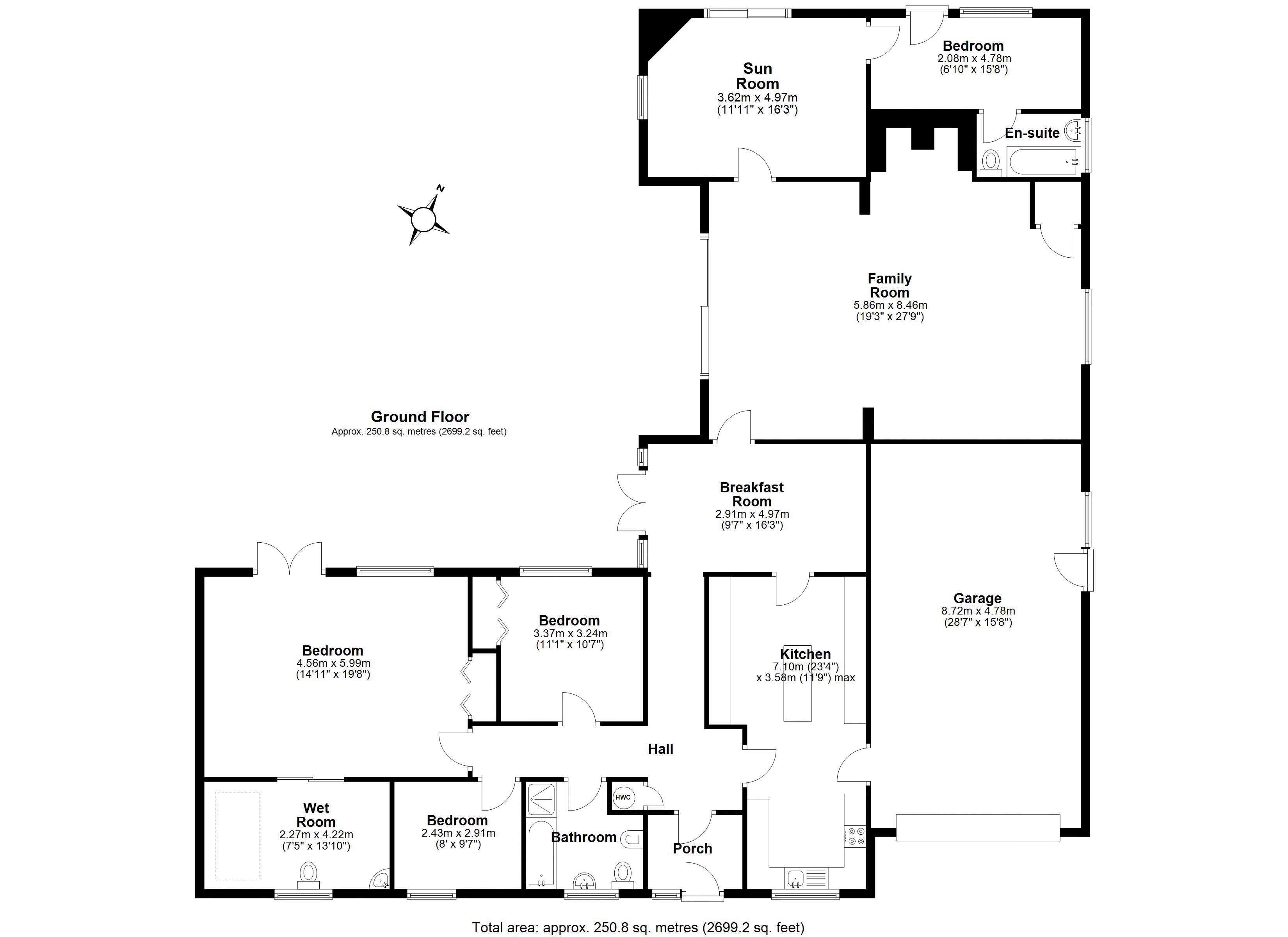 8, Kynnersley Lane, Shrewsbury floorplan