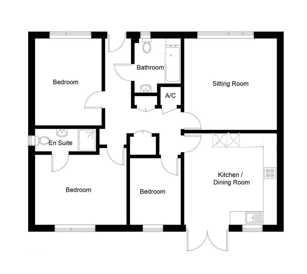 6, Parkers Field Close, Bury St. Edmunds floorplan
