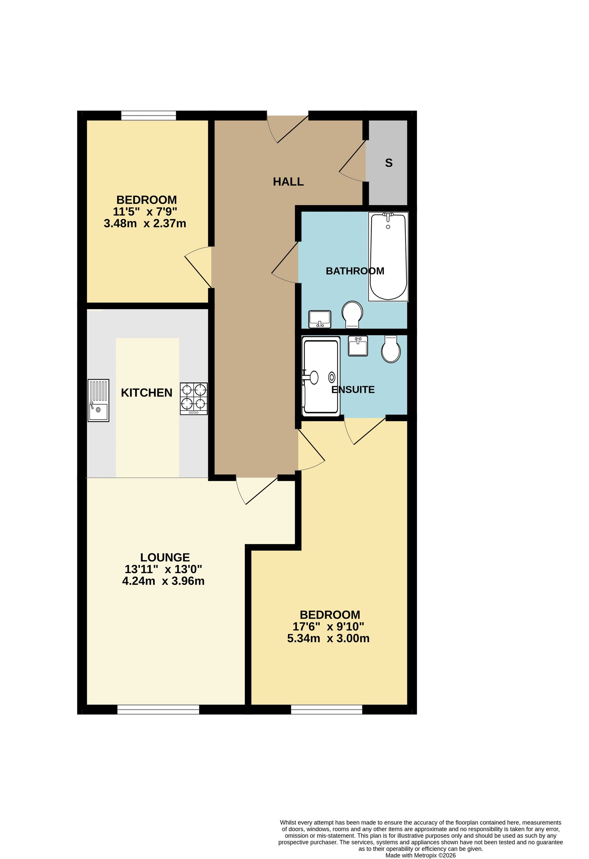 Apt 25, Ainscough Mill, Ormskirk floorplan
