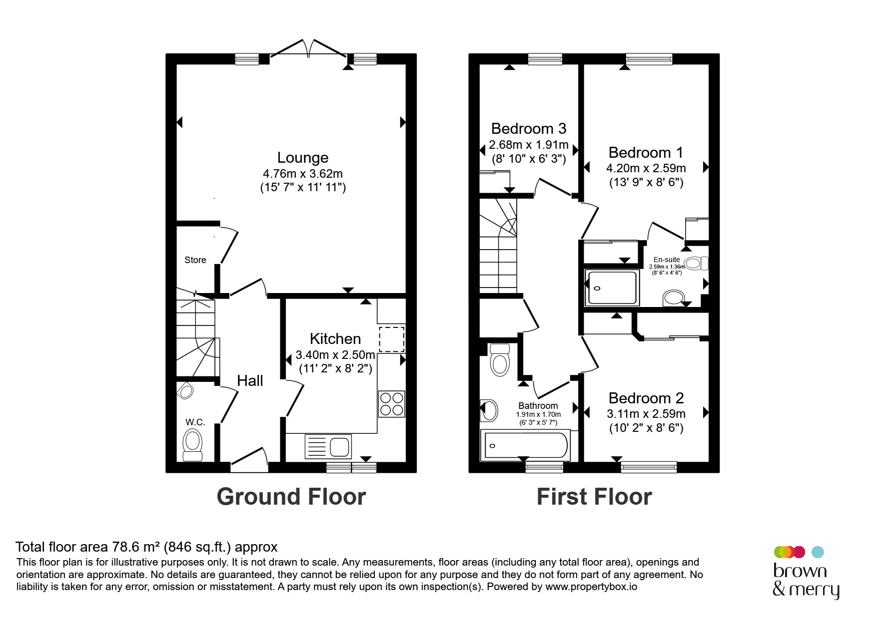 6, Restharrow Road, Aylesbury floorplan