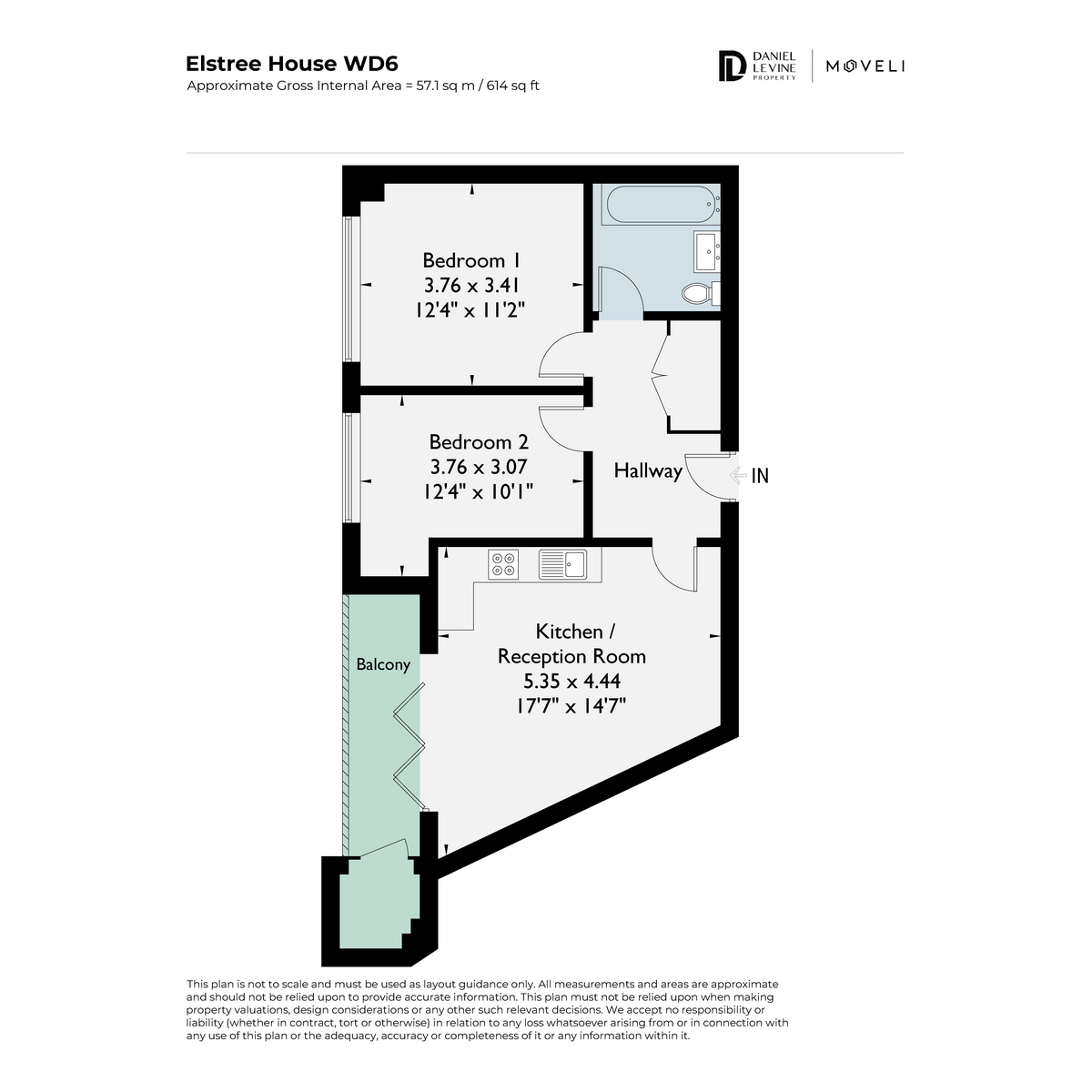 Flat 10, Elstree Way, Elstree Way, Borehamwood floorplan