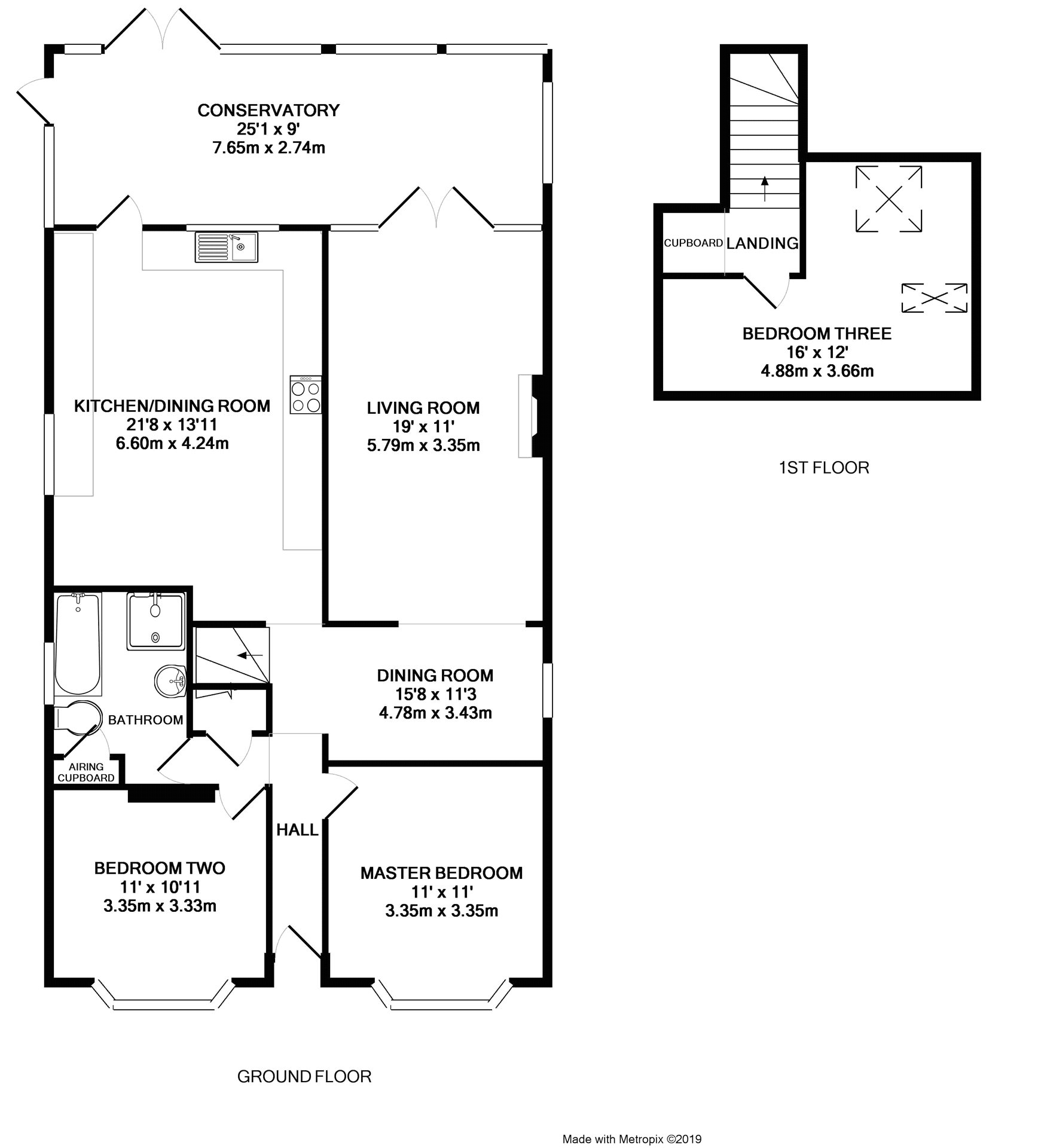 3 Bedrooms Detached bungalow for sale in St Margarets Road, Maidenhead, Berkshire SL6