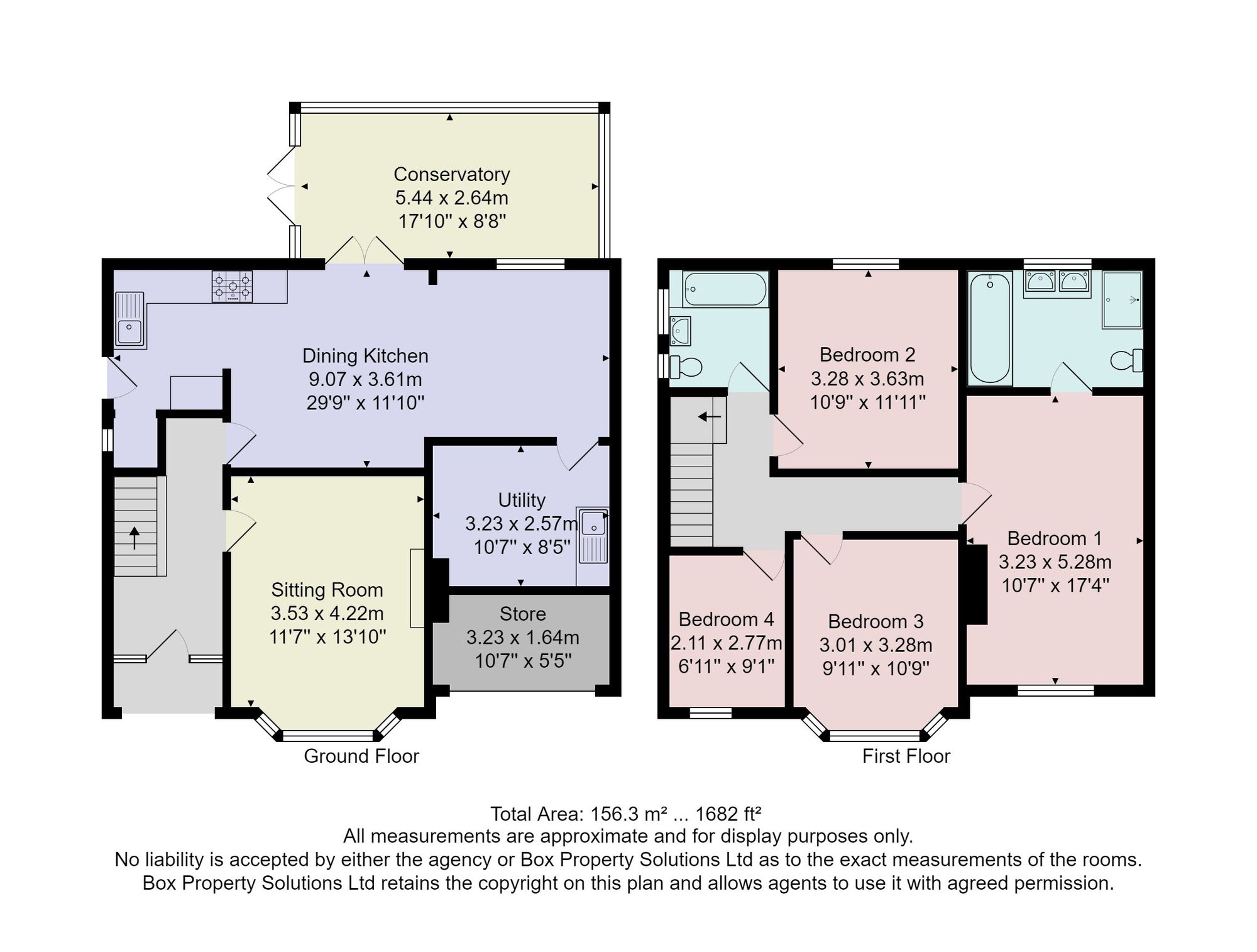 28 St. Winifreds Road, Harrogate floorplan
