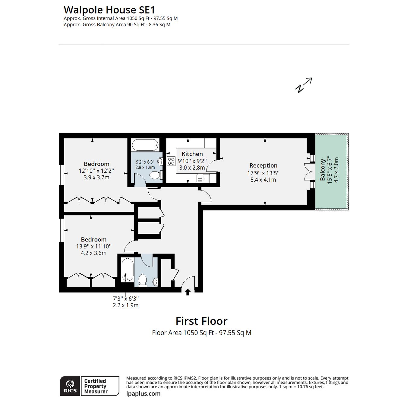 Walpole House, London floorplan