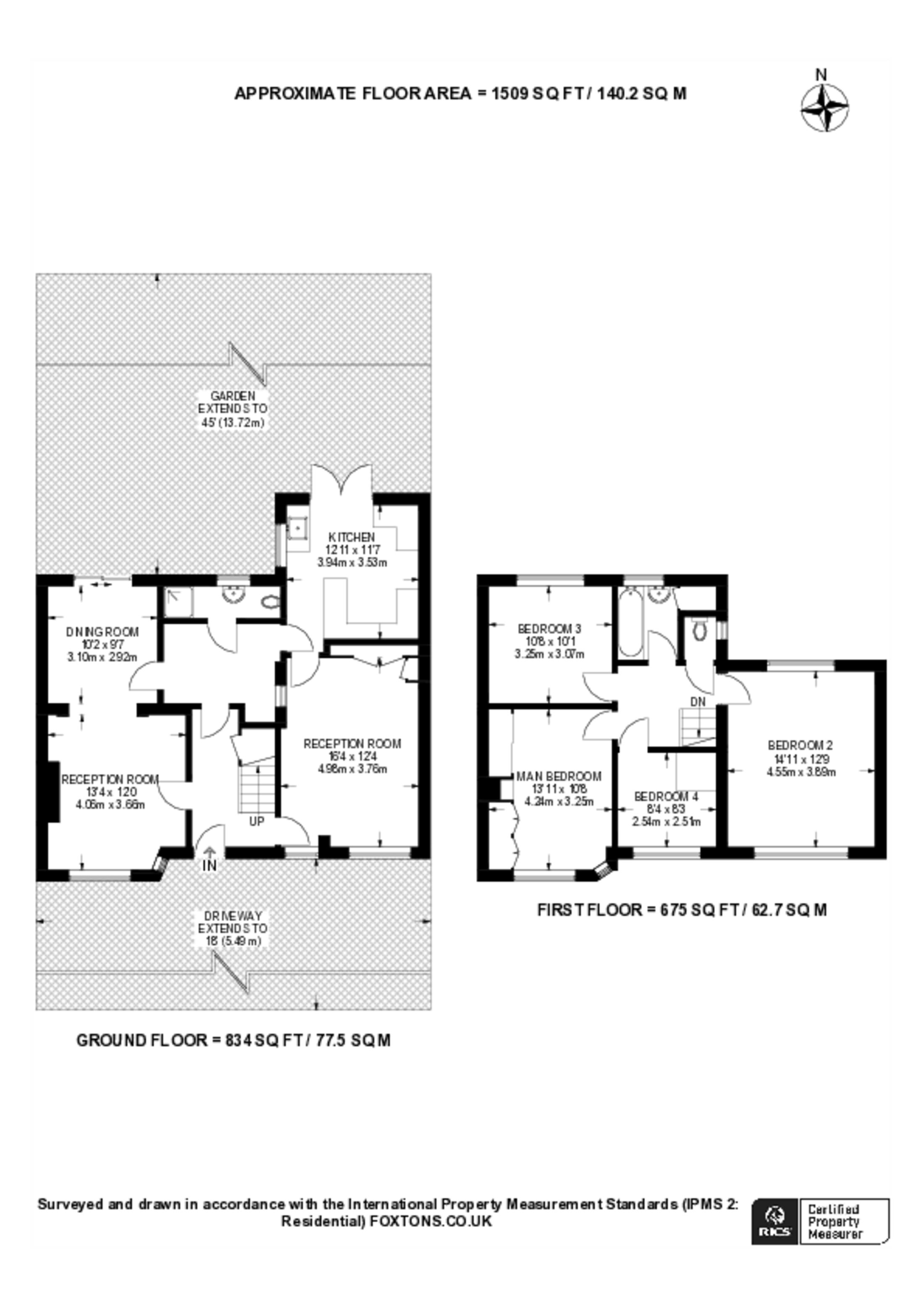 East Hill, Woking floorplan