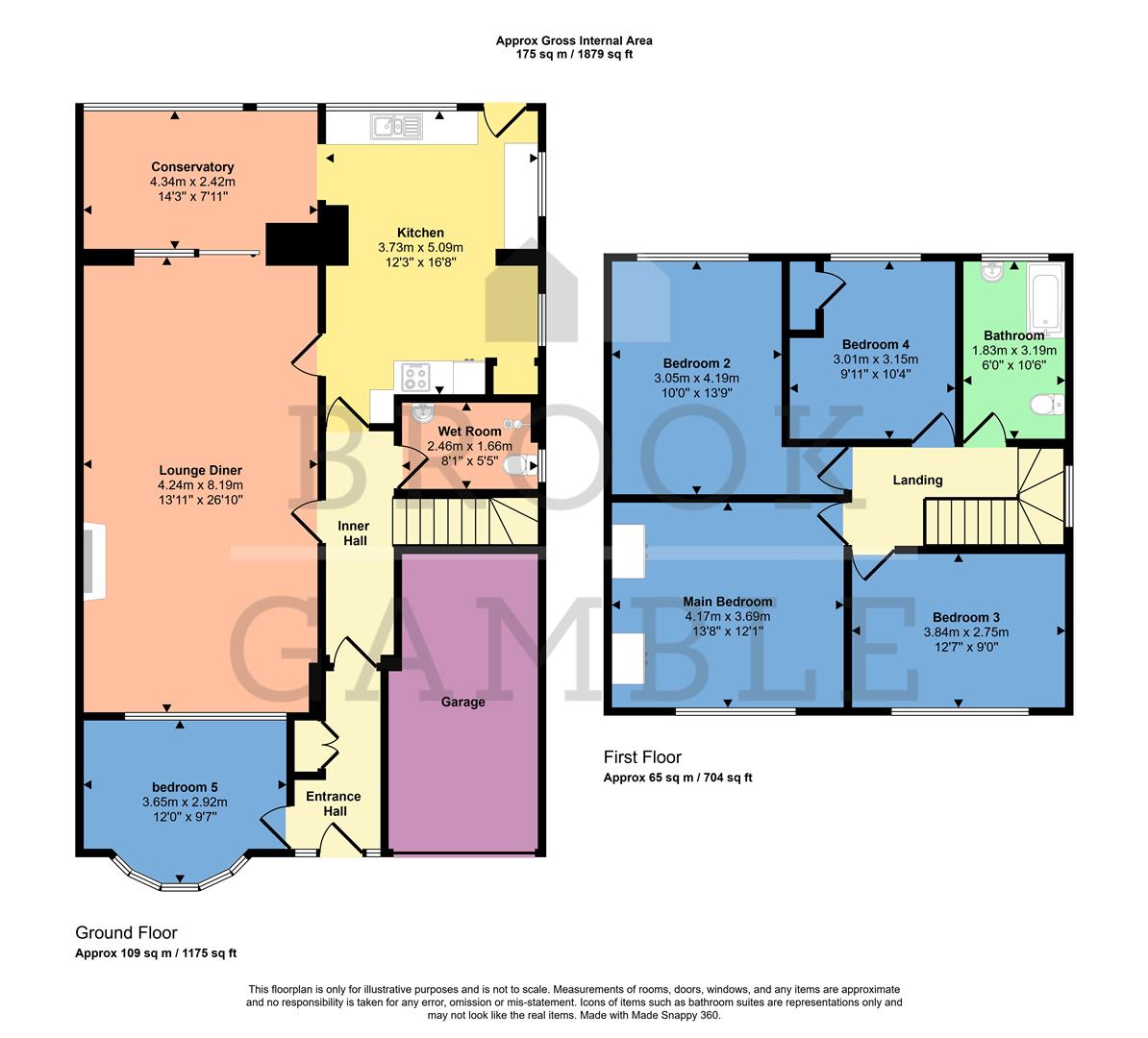 40, Filching Road, Eastbourne floorplan