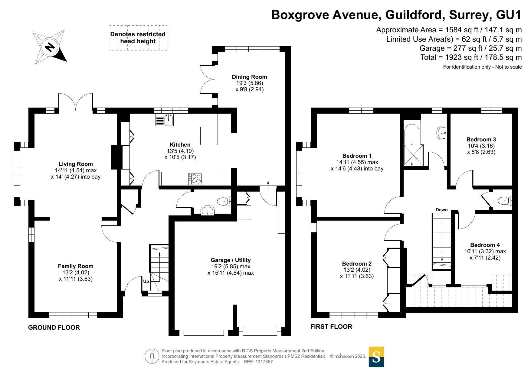 23, Boxgrove Avenue, Surrey floorplan