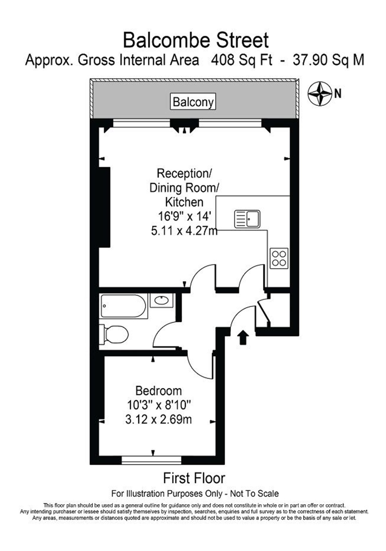 1 Bedrooms Flat to rent in Balcombe Street, Marylebone, London NW1