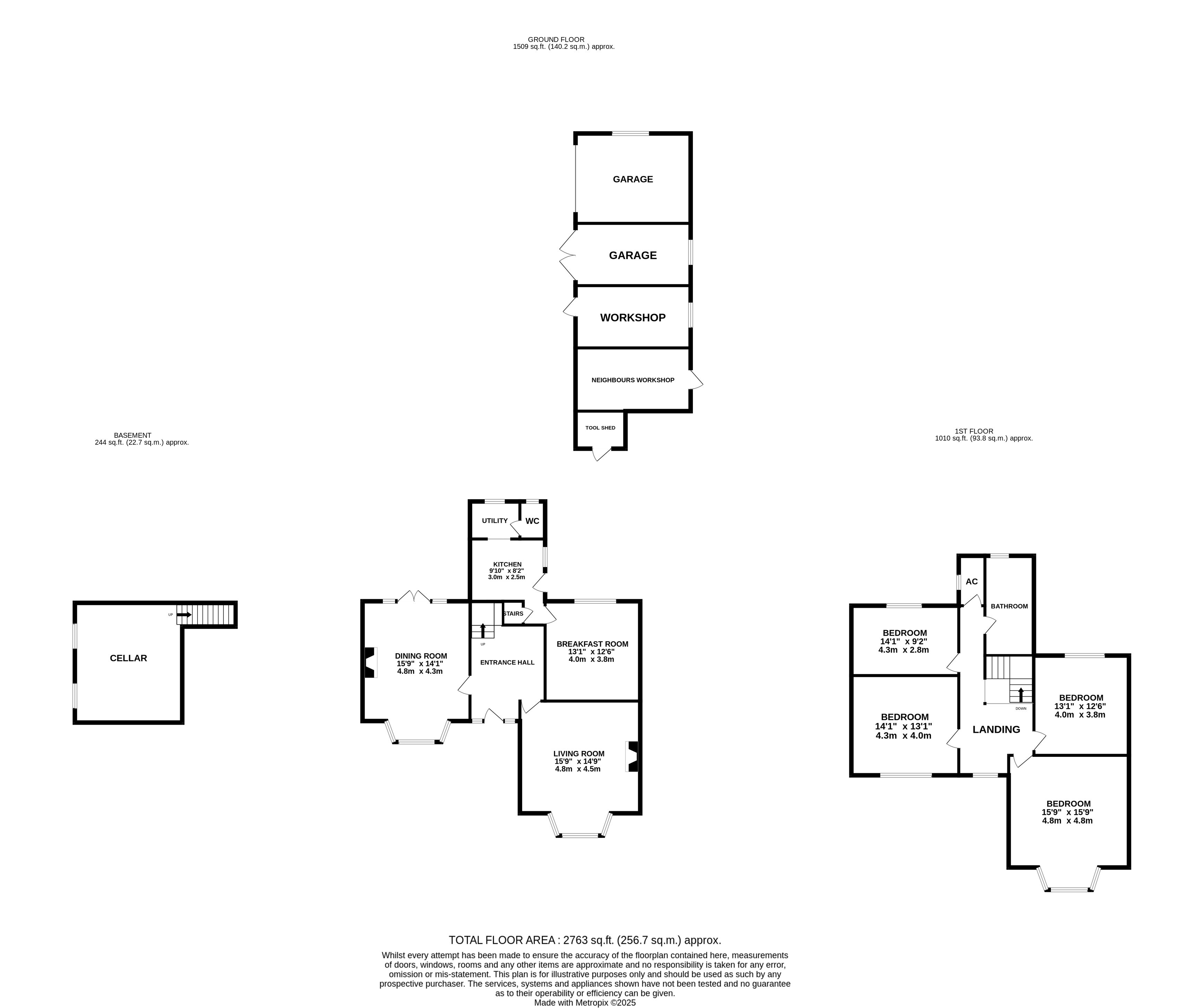 Eyeworth House, 3, Lime Tree Drive, Dunton floorplan
