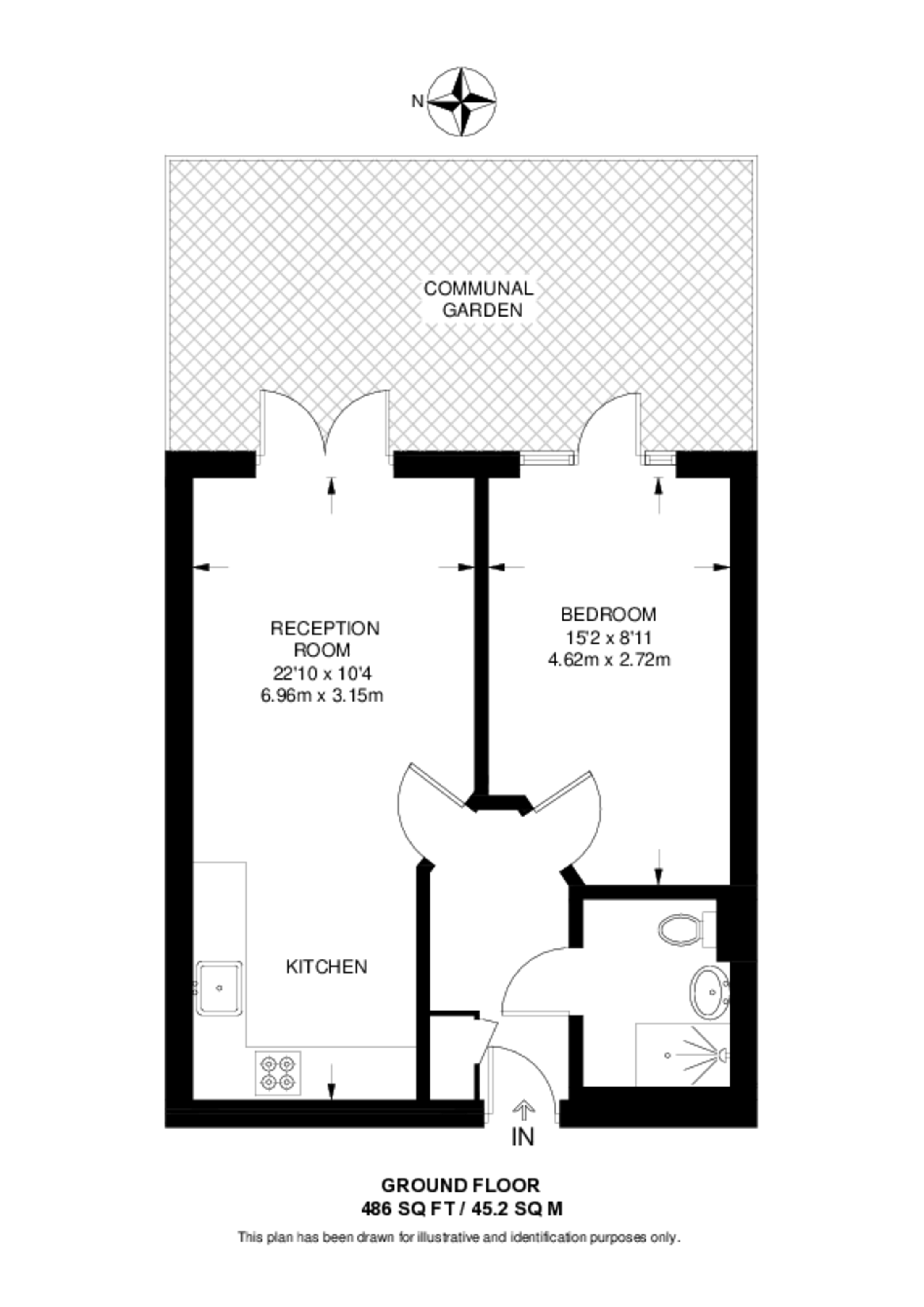 Leabank Square, Hackney floorplan