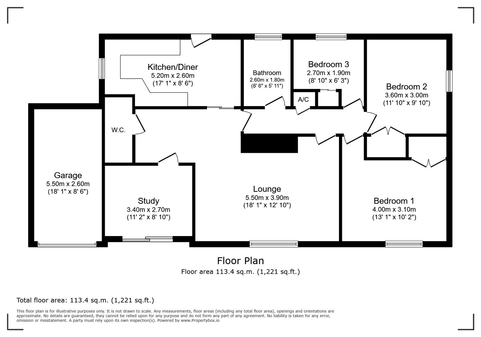 Rivabella,, Maples Drive, Isle of Wight floorplan