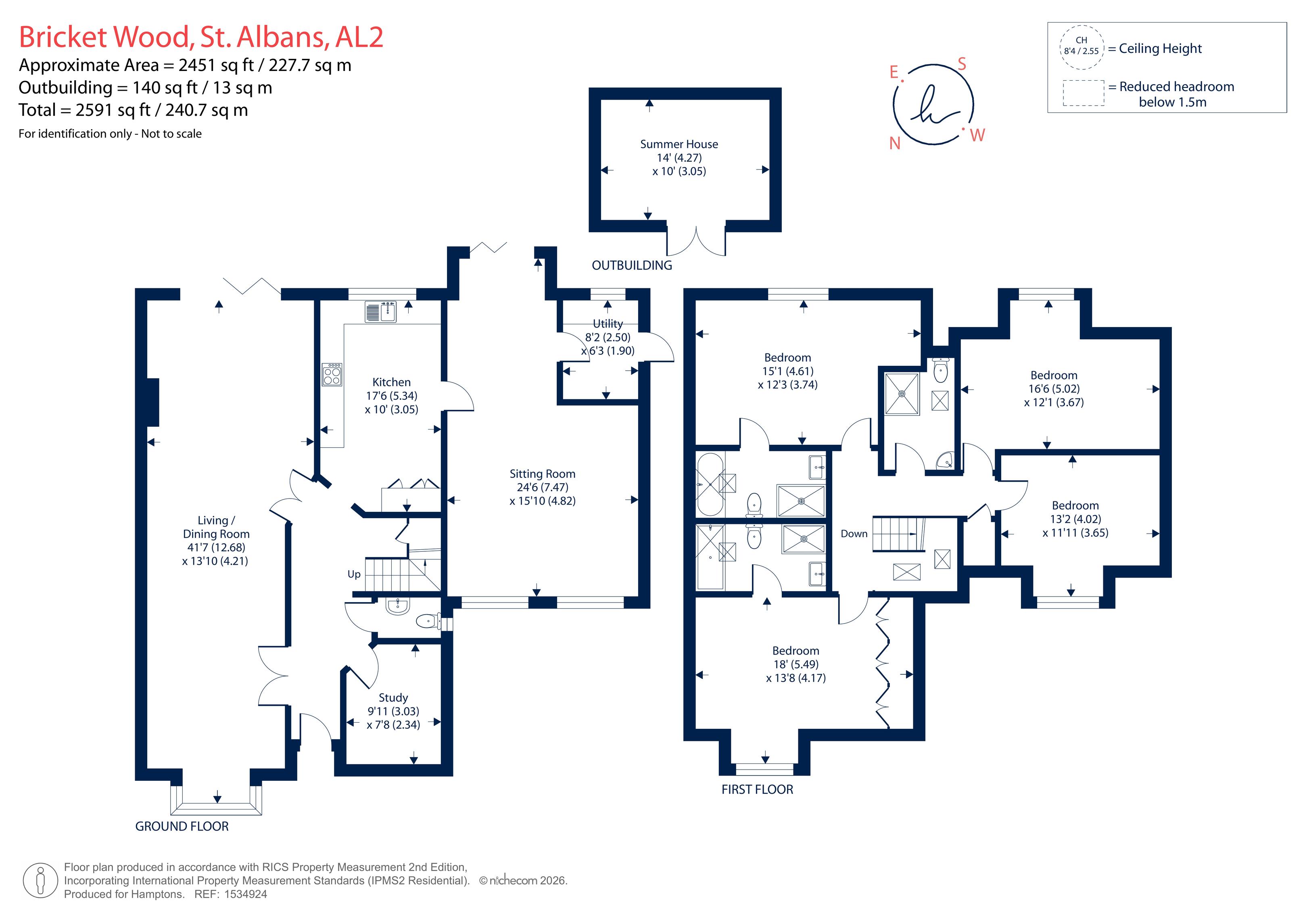 Bucknalls Drive, St. Albans floorplan