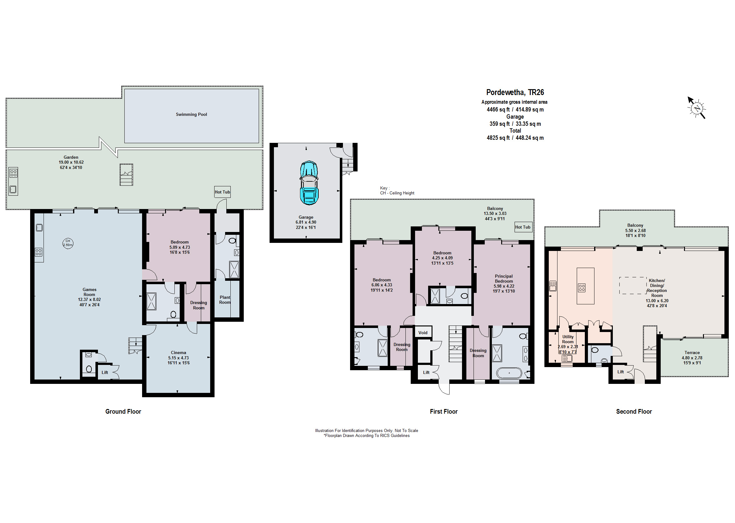 Treloyhan Park Road, Cornwall floorplan