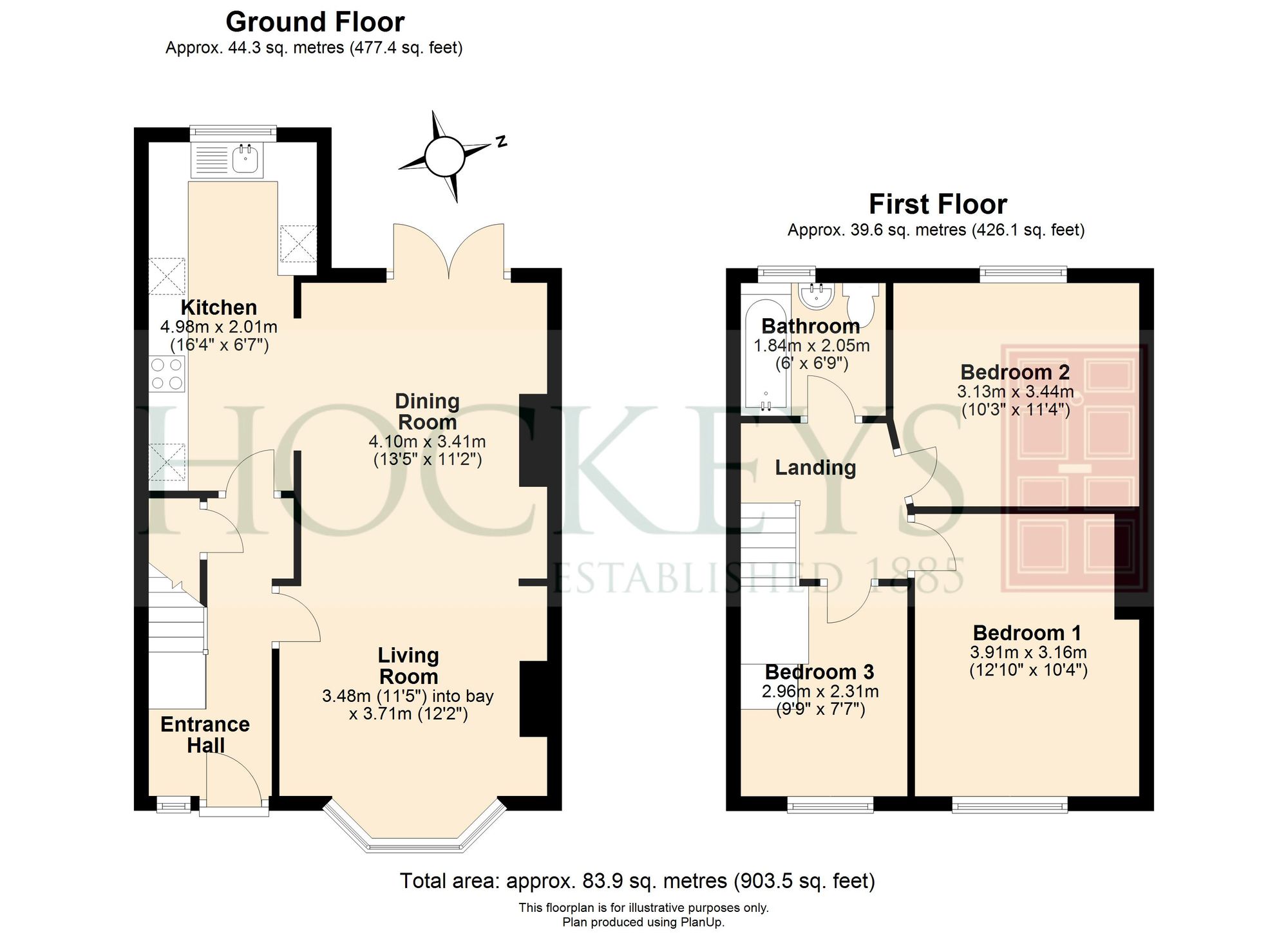 139 Green End Road, Cambridge floorplan
