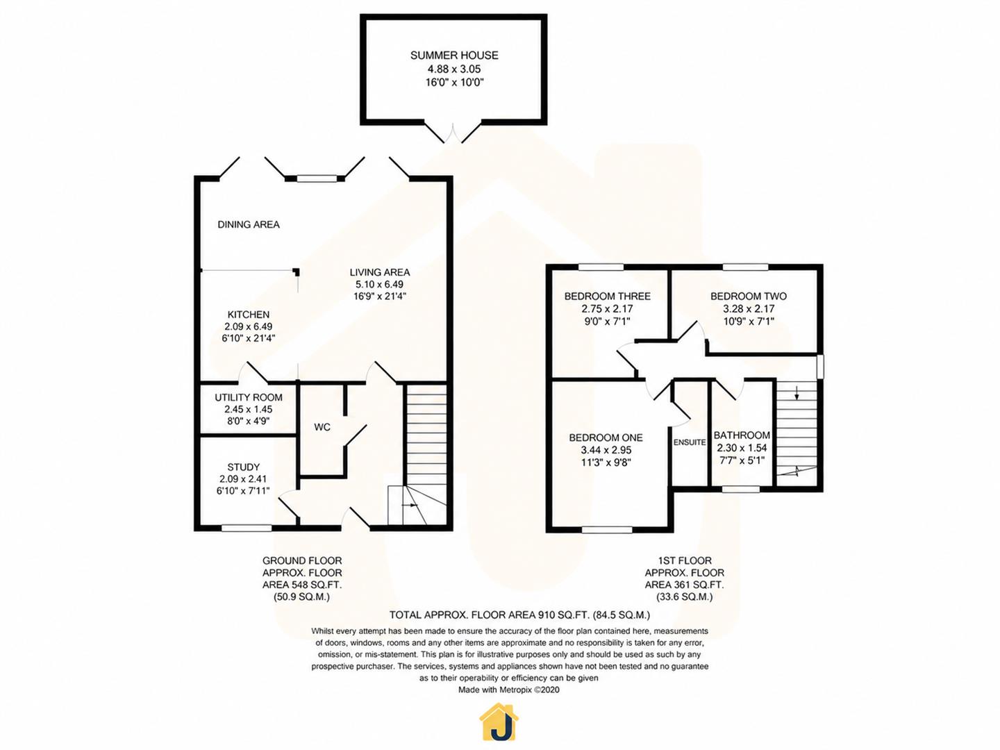 11, Newbold Road, Desford floorplan