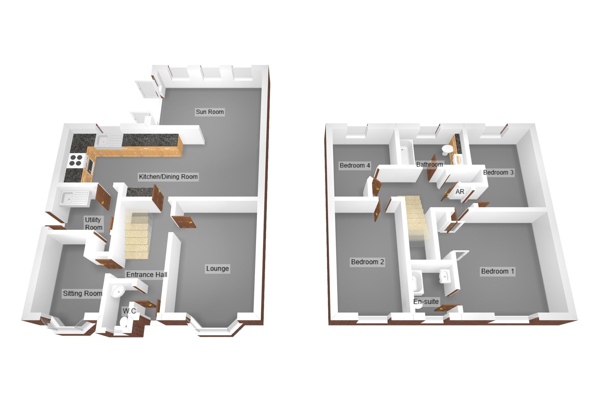 8 Ysbryd-y-Coed, Bridgend floorplan